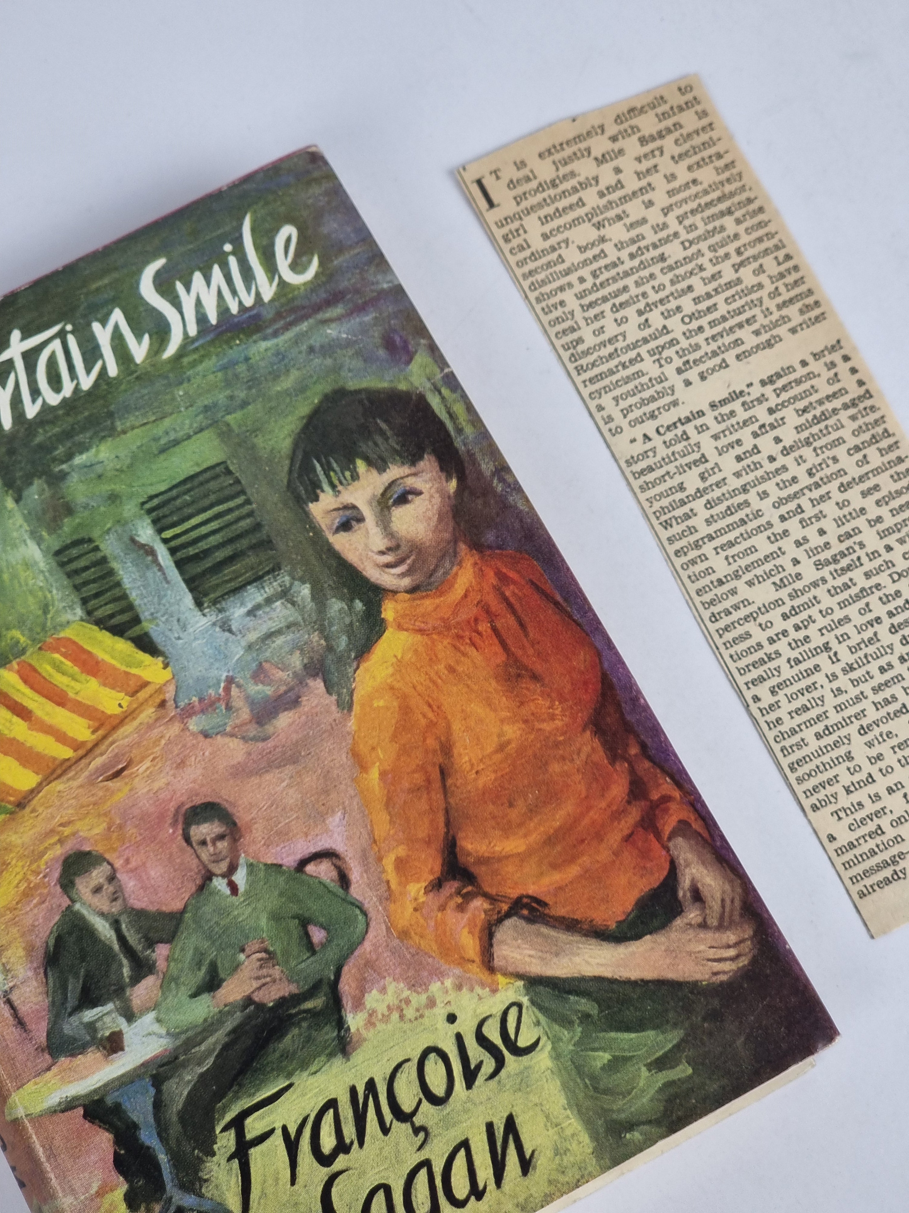 A Certain Smile, Françoise Sagan — 1st UK Edition