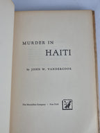 Murder in Haiti, John W. Vandercook — 1st Edition