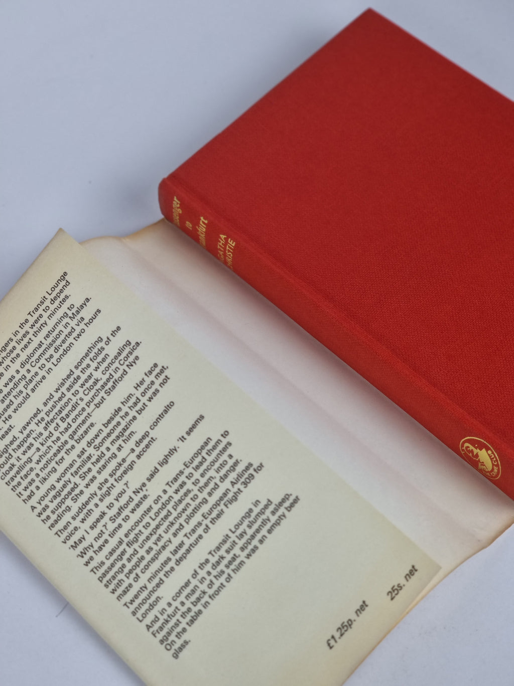 Passenger to Frankfurt, Agatha Christie — 1st UK Edition