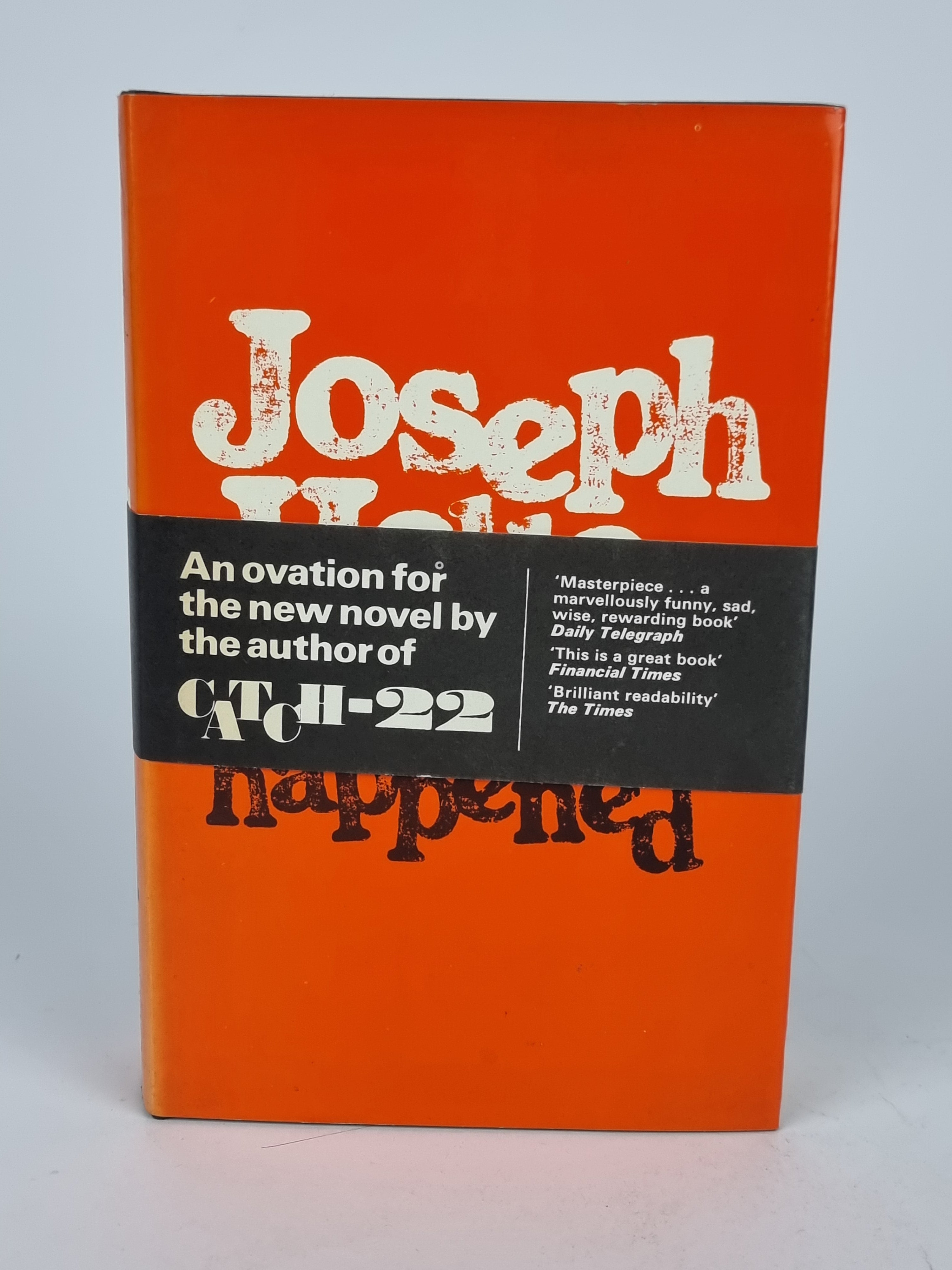 Something Happened, Joseph Heller — 1st English Edition (Early Reprint)