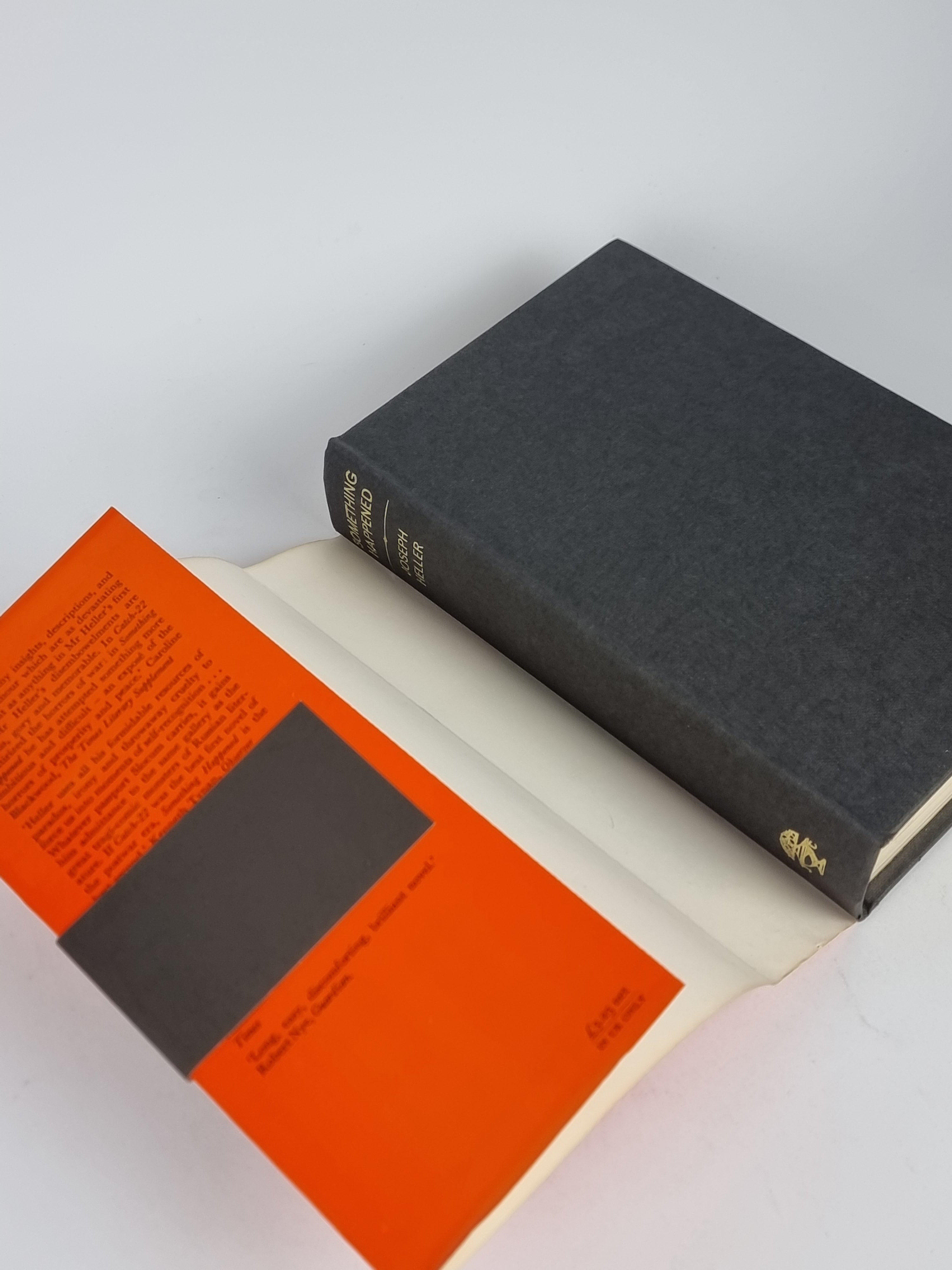 Something Happened, Joseph Heller — 1st English Edition (Early Reprint)