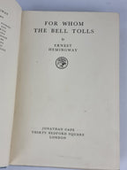 For Whom the Bell Tolls, Ernest Hemingway — 1st English Edition
