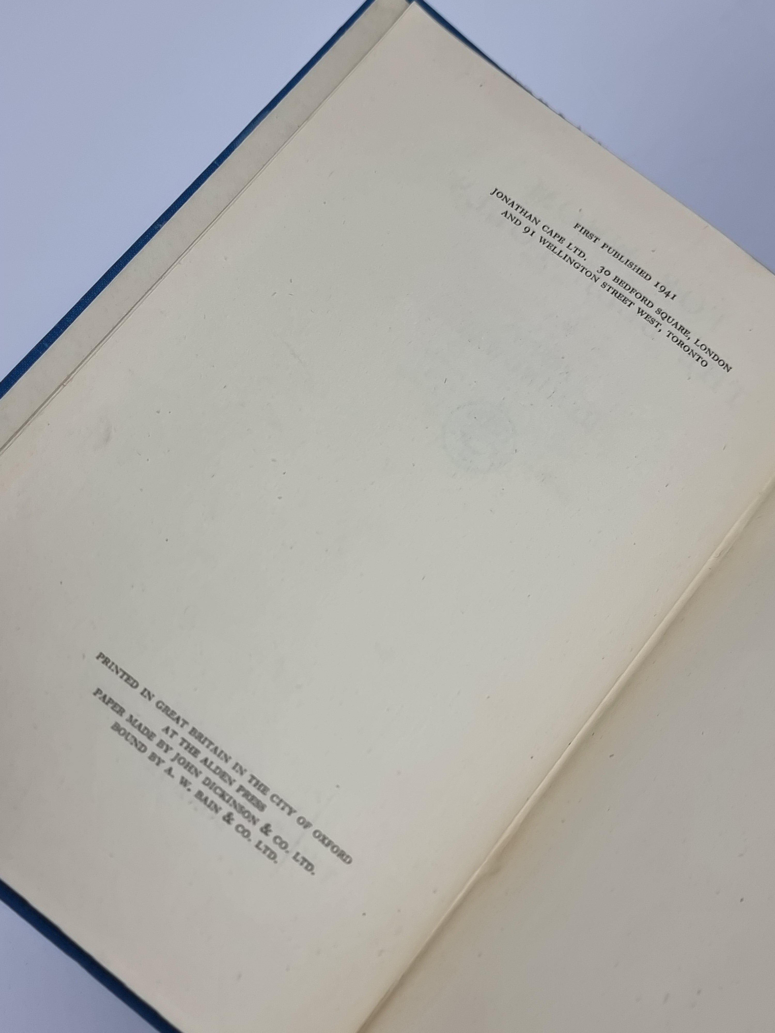 For Whom the Bell Tolls, Ernest Hemingway — 1st English Edition