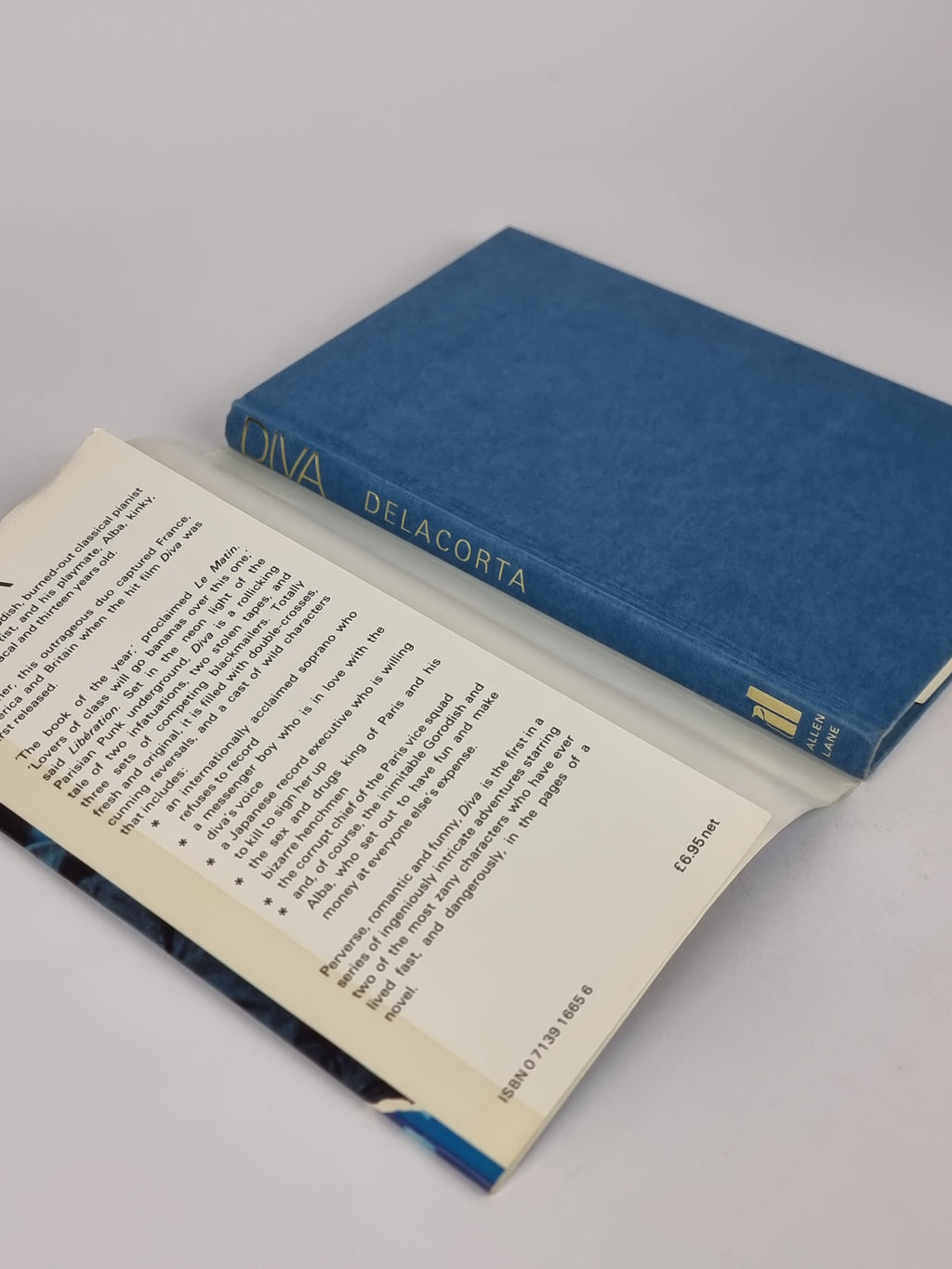 Diva, Delacorta — 1st English Edition
