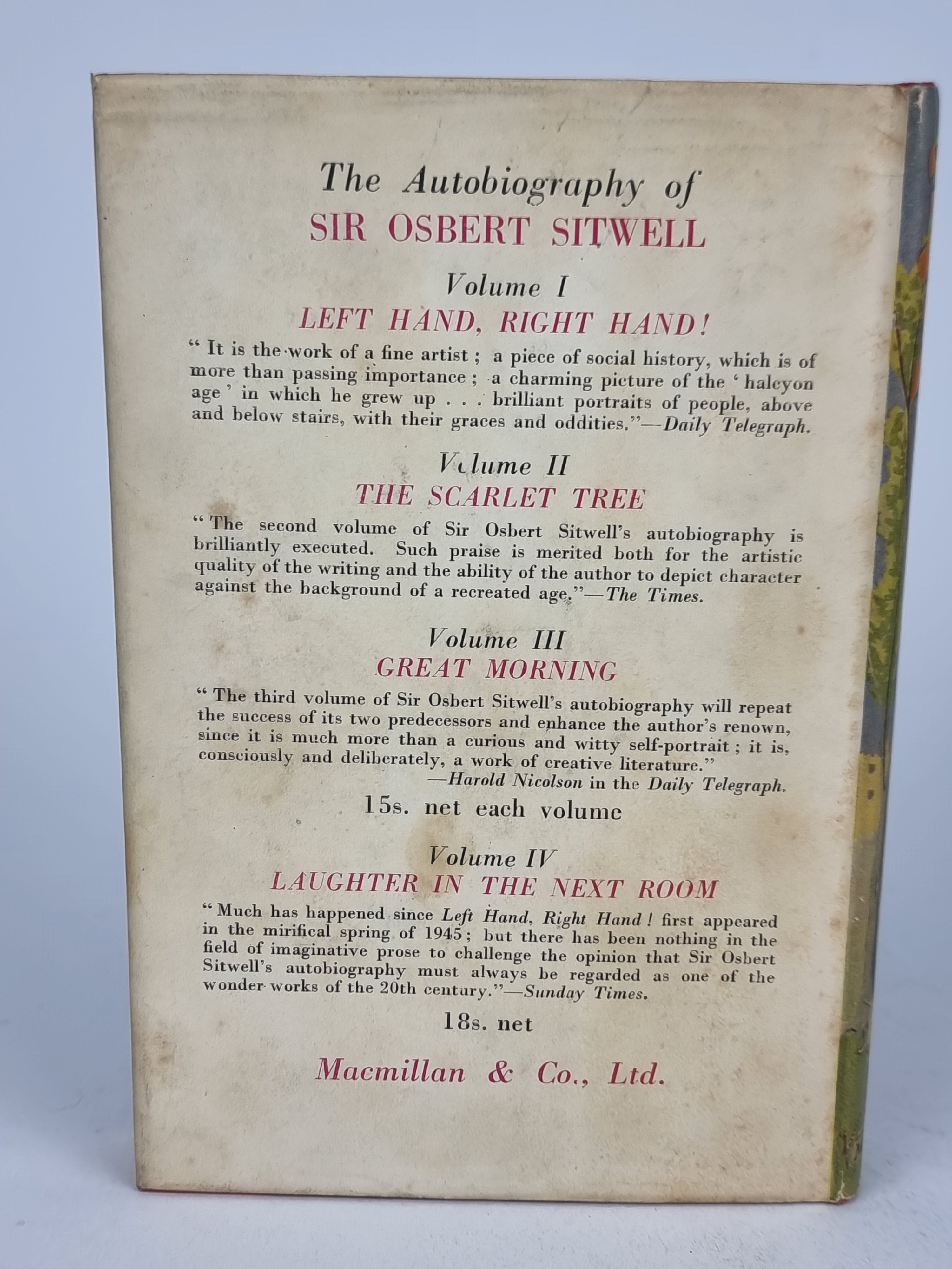 The Death of a God and Other Stories, Osbert Sitwell — 1st Edition