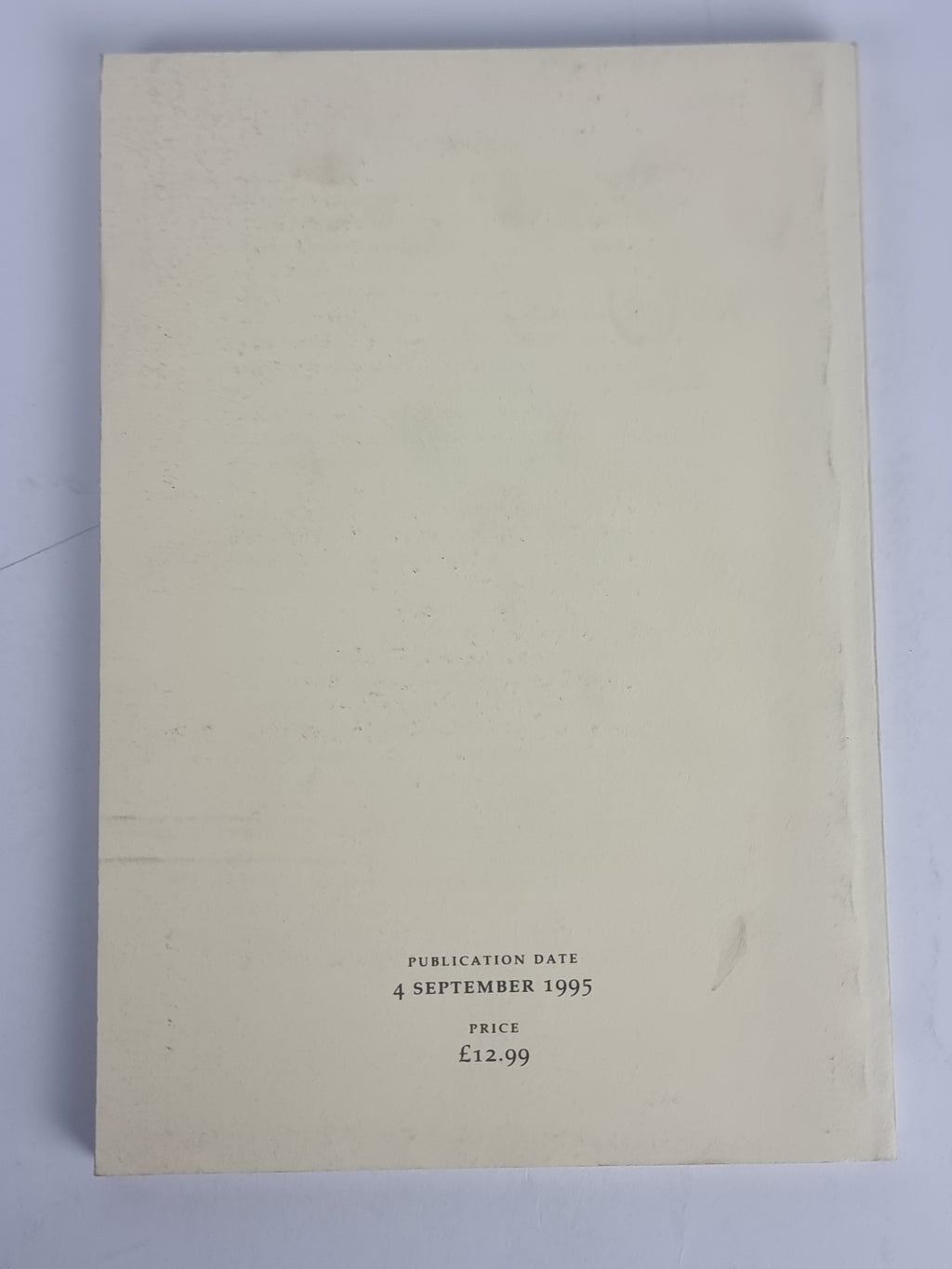 Difficulties of a Bridegroom, Ted Hughes — Uncorrected Proof
