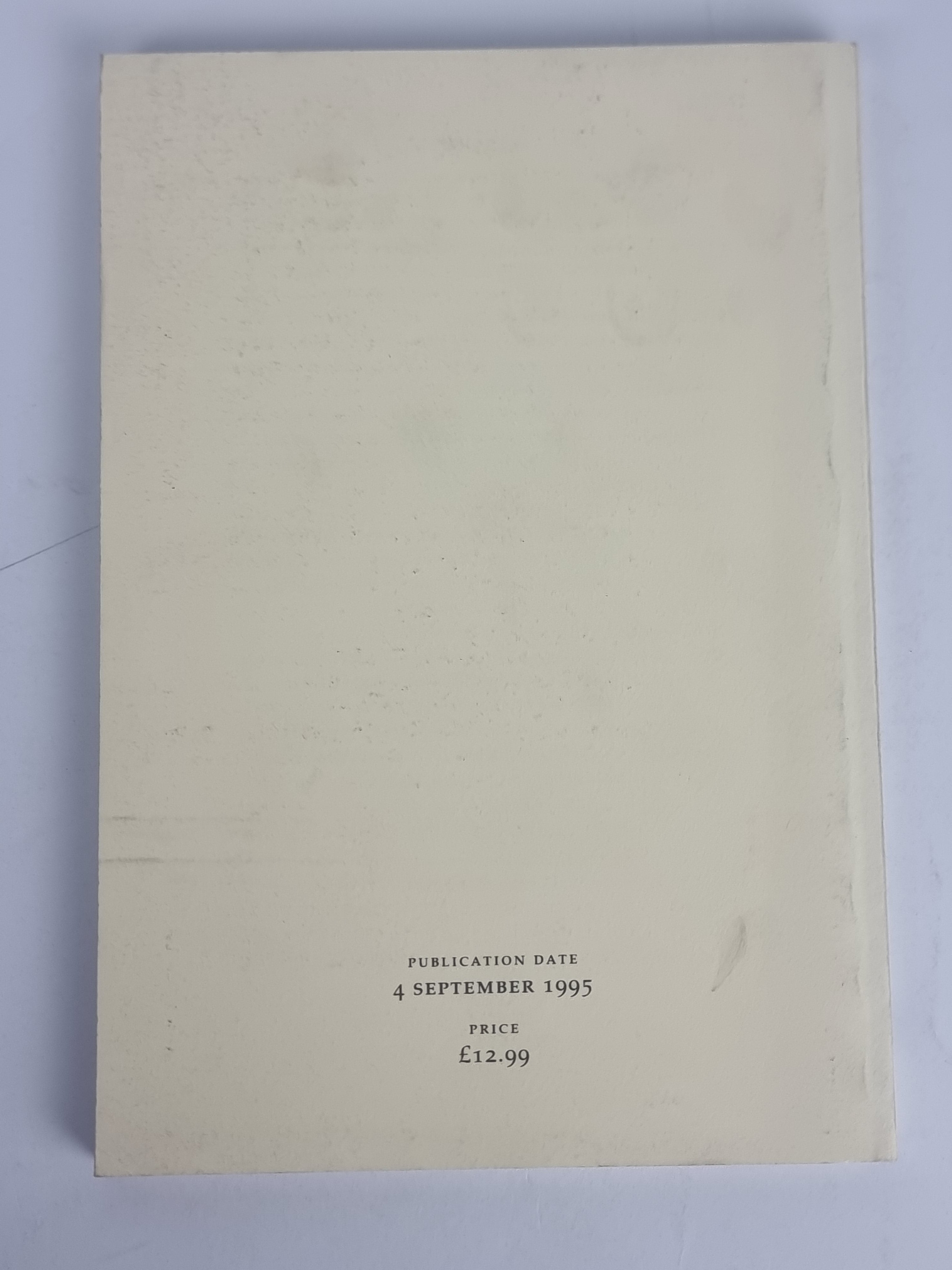 Difficulties of a Bridegroom, Ted Hughes — Uncorrected Proof