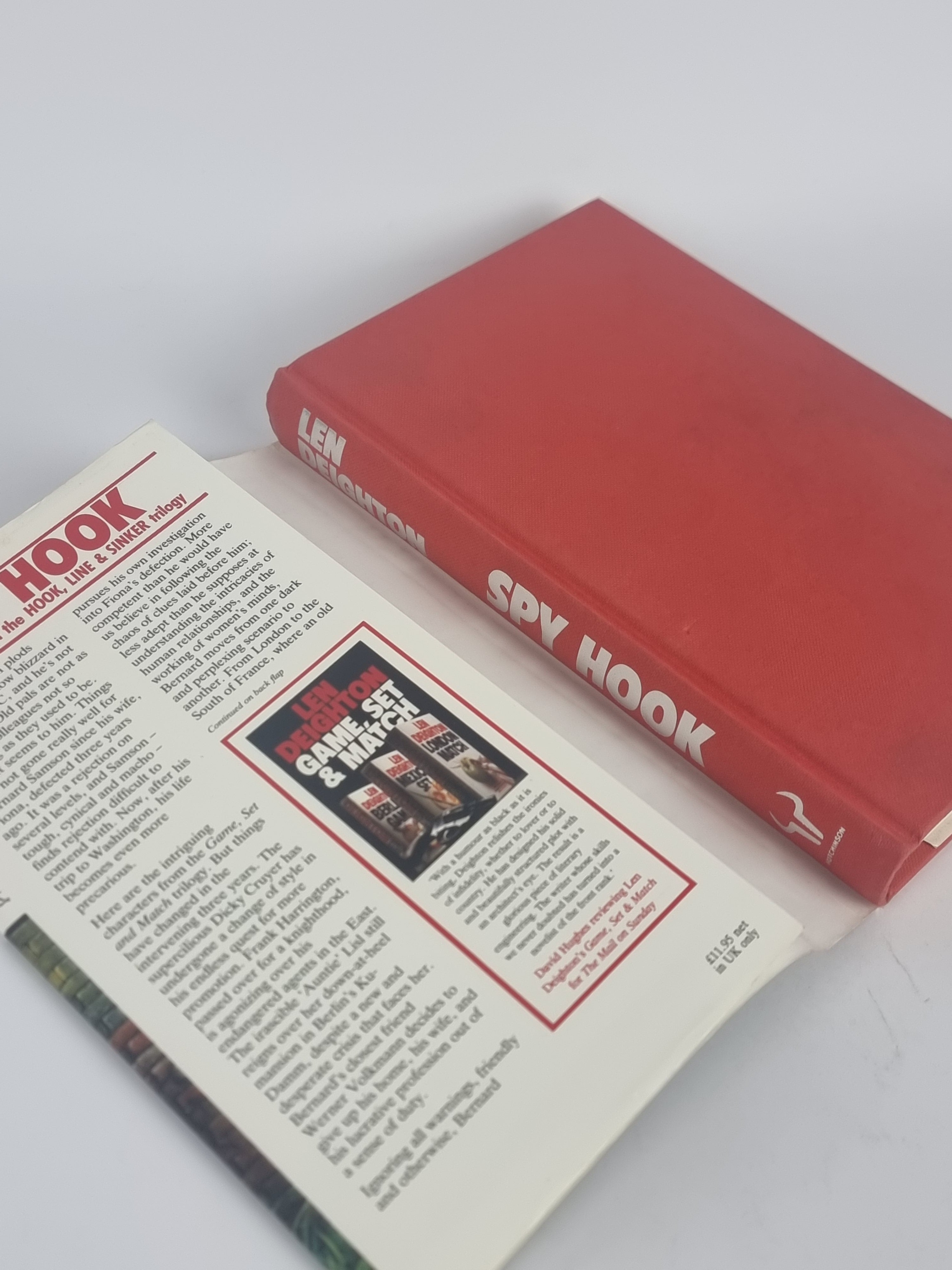 Spy Hook, Len Deighton — 1st Edition