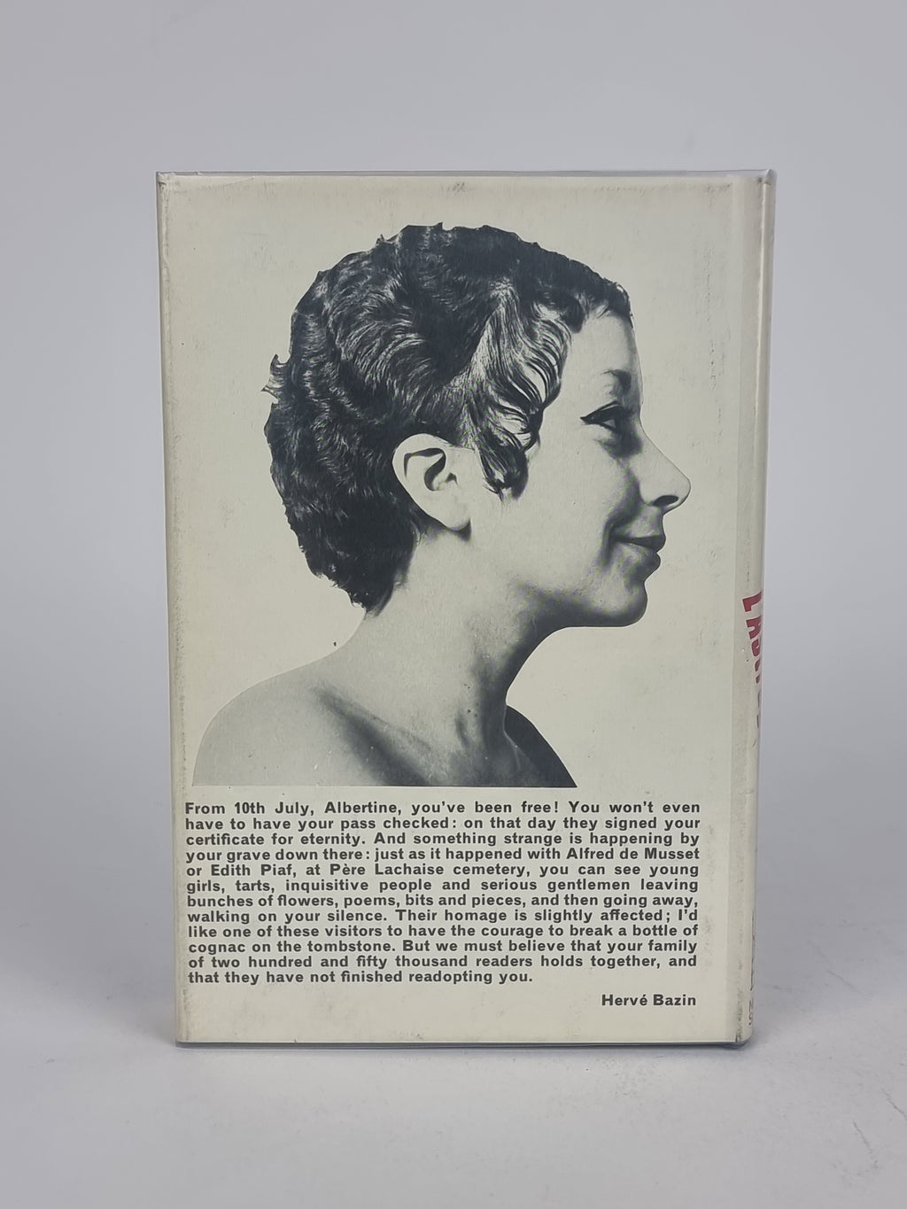 L'Astragale, Albertine Sarrazin — 1st English Edition