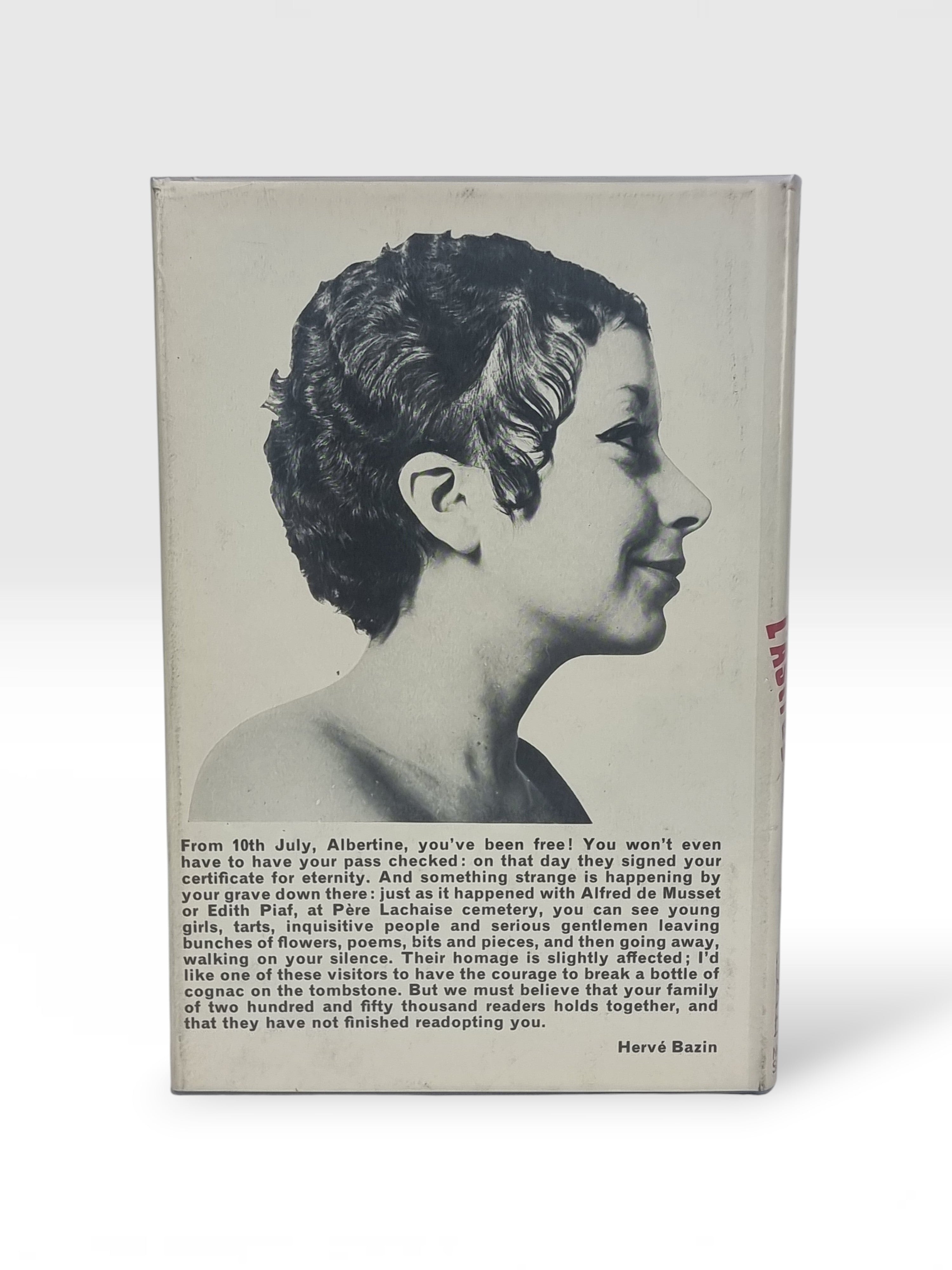 L'Astragale, Albertine Sarrazin — 1st English Edition