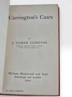 Carrington's Cases, J. Storer Clouston — 1st Edition