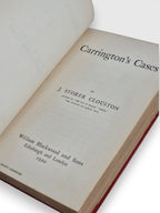 Carrington's Cases, J. Storer Clouston — 1st Edition