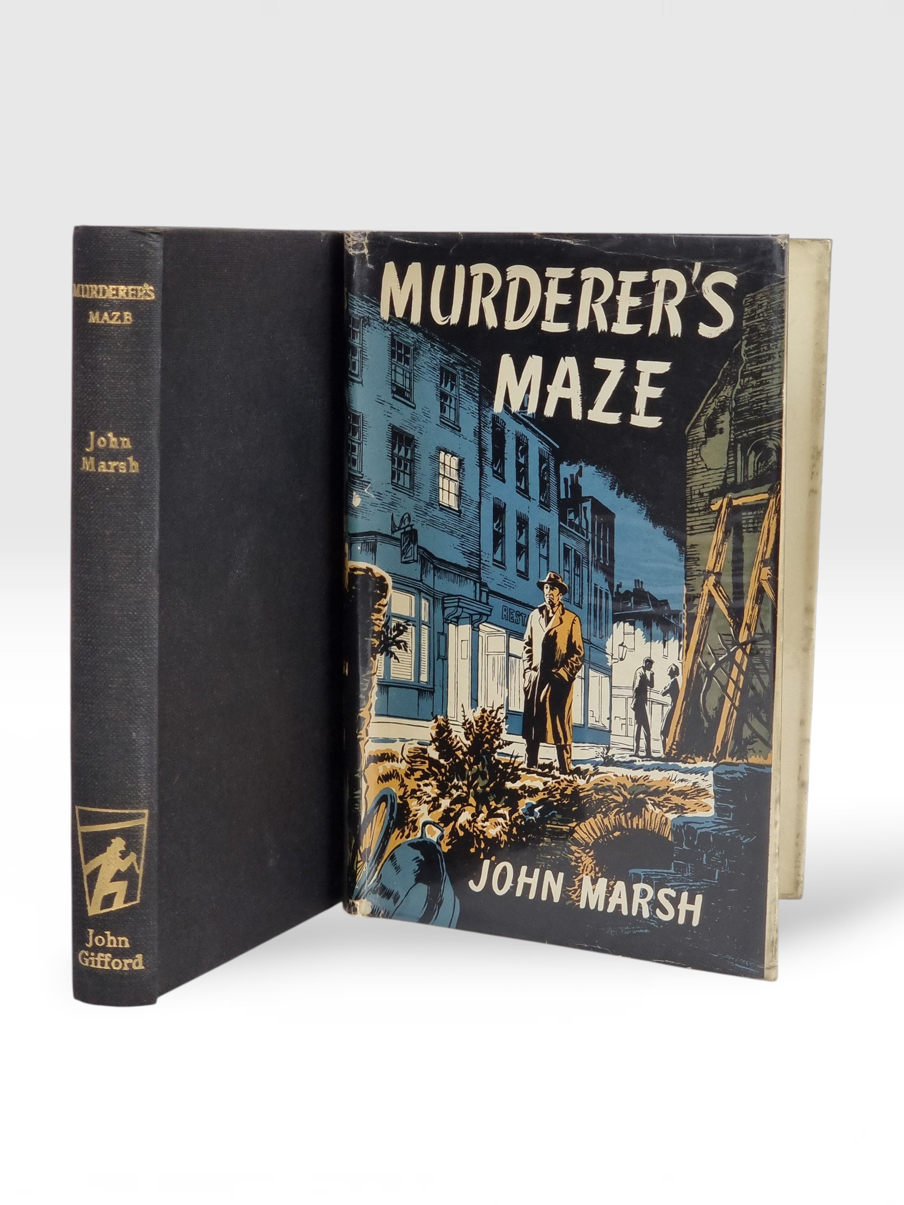 Murderer's Maze, John Marsh — 1st Edition