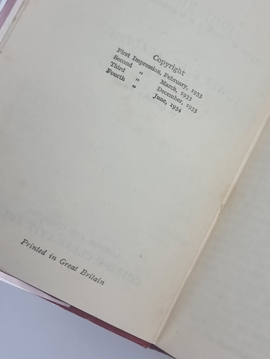 The Motor Rally Mystery, John Rhodes — 1st Edition