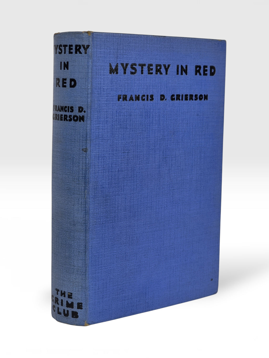 Mystery in Red, Francis D. Grierson — 1st Edition