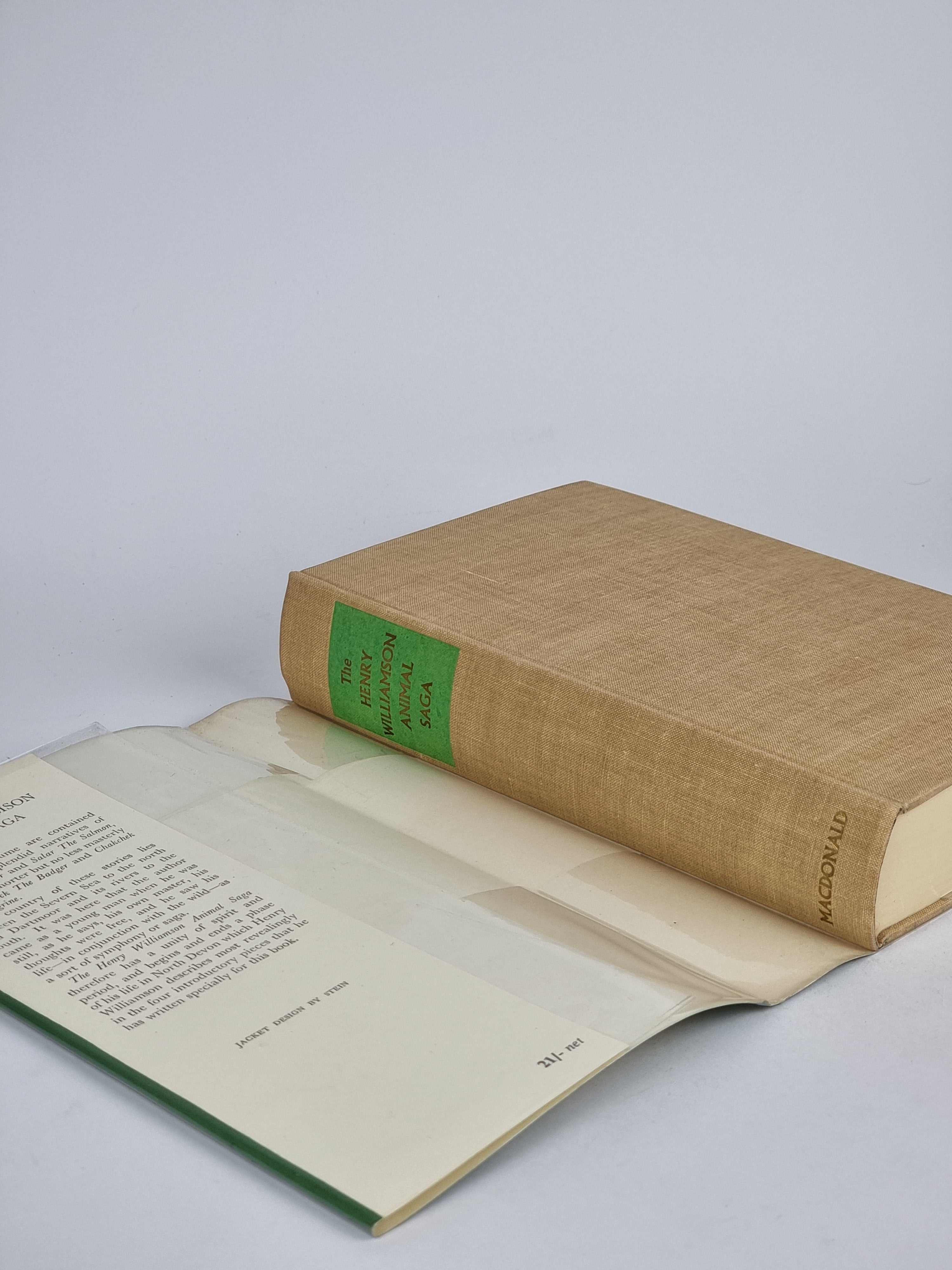 The Henry Williamson Animal Saga — 1st Edition