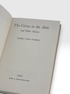 The Circus in the Attic, Robert Penn Warren — 1st Edition