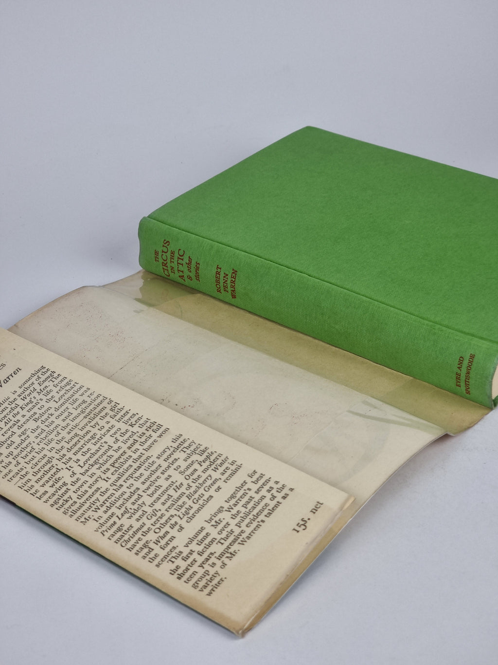 The Circus in the Attic, Robert Penn Warren — 1st Edition