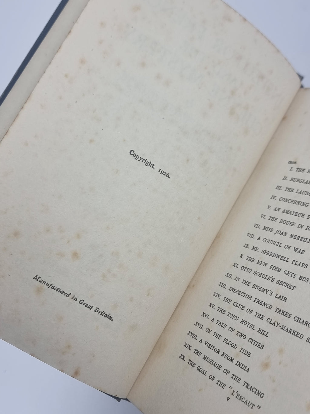 Inspector French and the Cheyne Mystery, Freeman Wills Crofts — 1st Edition