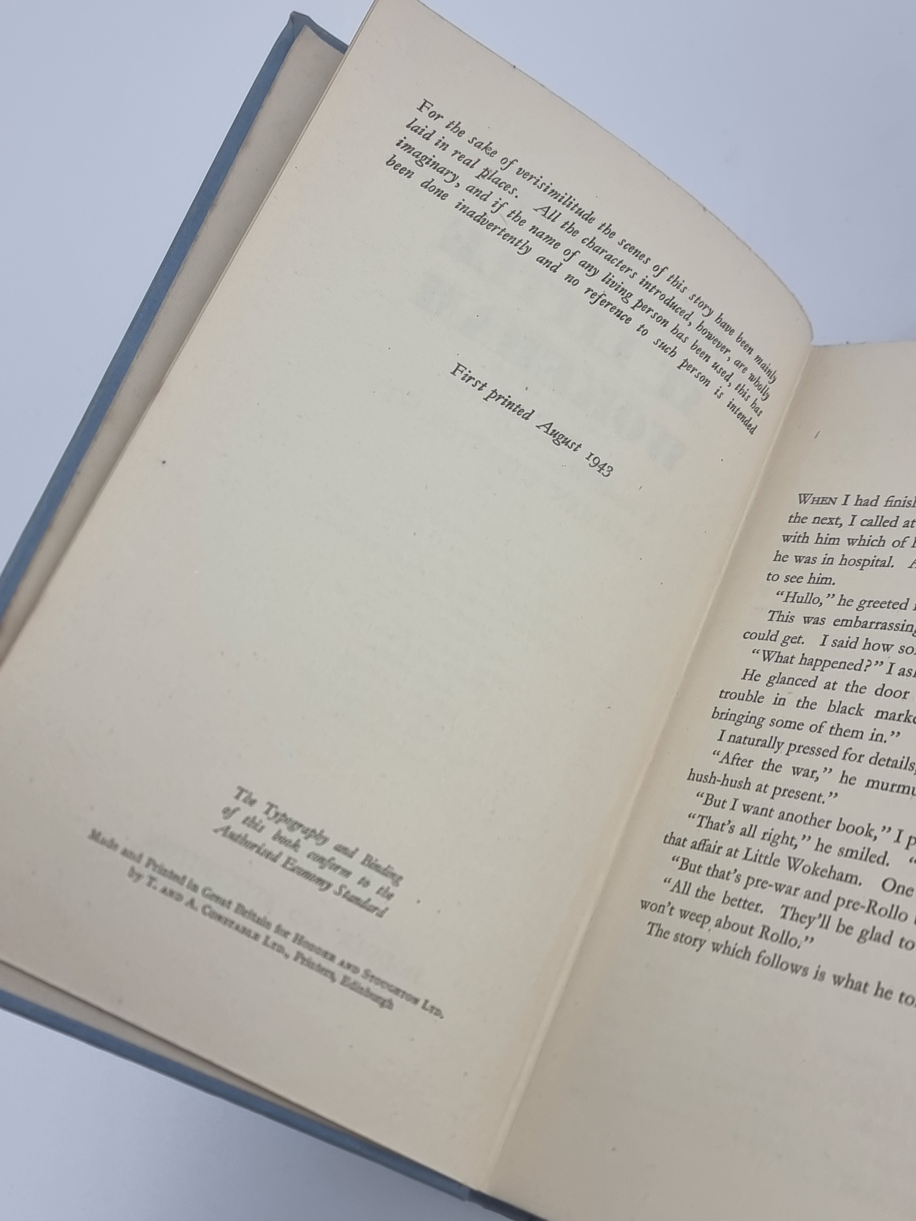 The Affair At Little Wokeham, Freeman Wills Crofts — 1st Edition