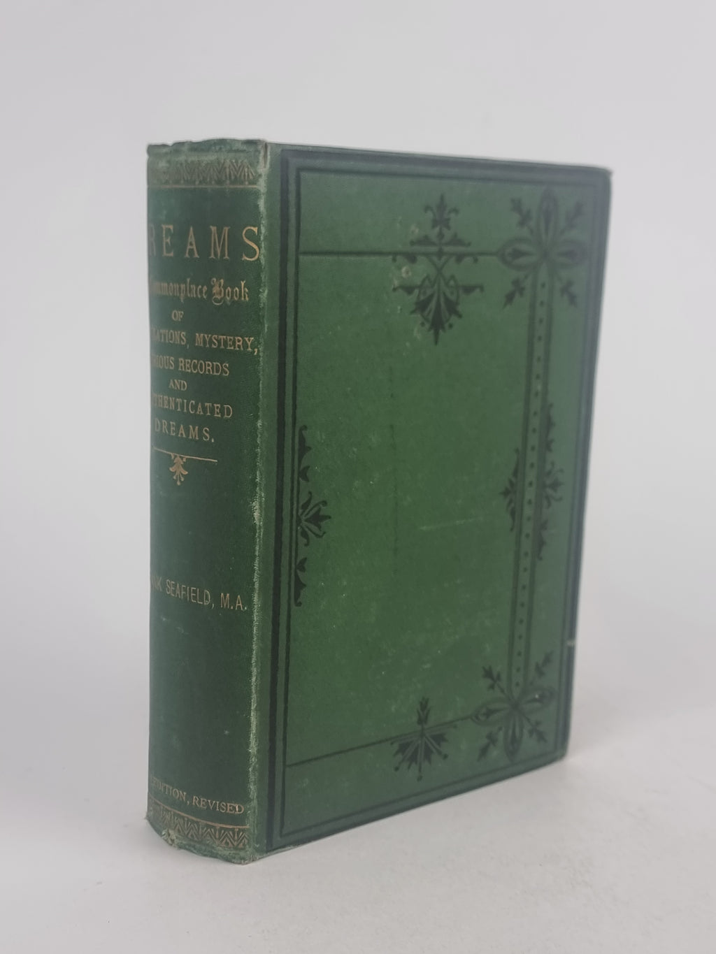 Dreams: A Commonplace Book of Speculations... Frank Seafield — 2nd Edition