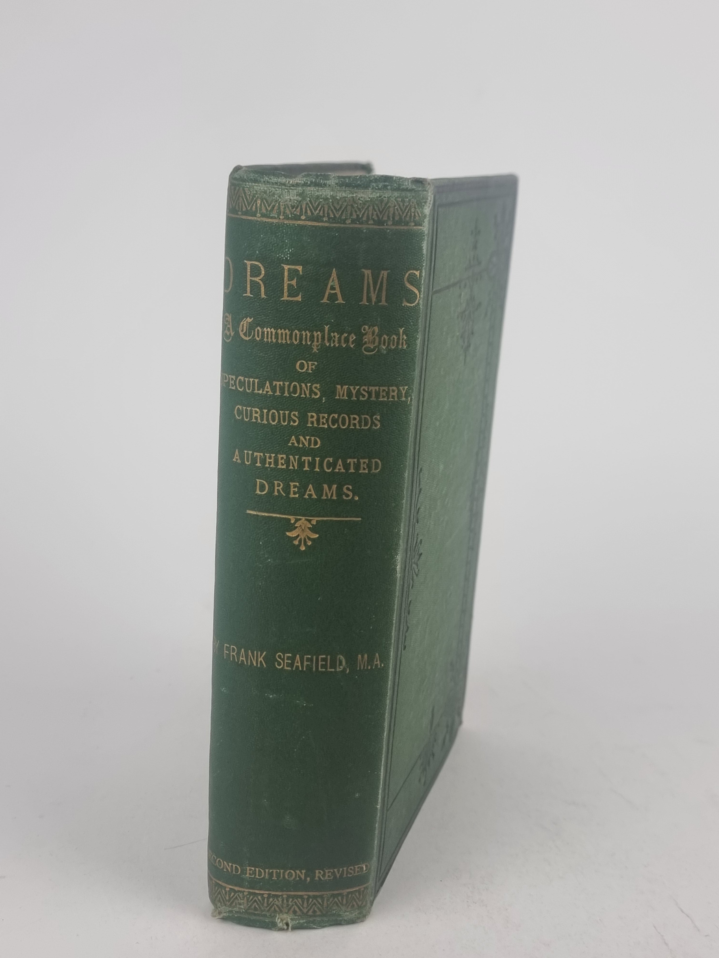 Dreams: A Commonplace Book of Speculations... Frank Seafield — 2nd Edition