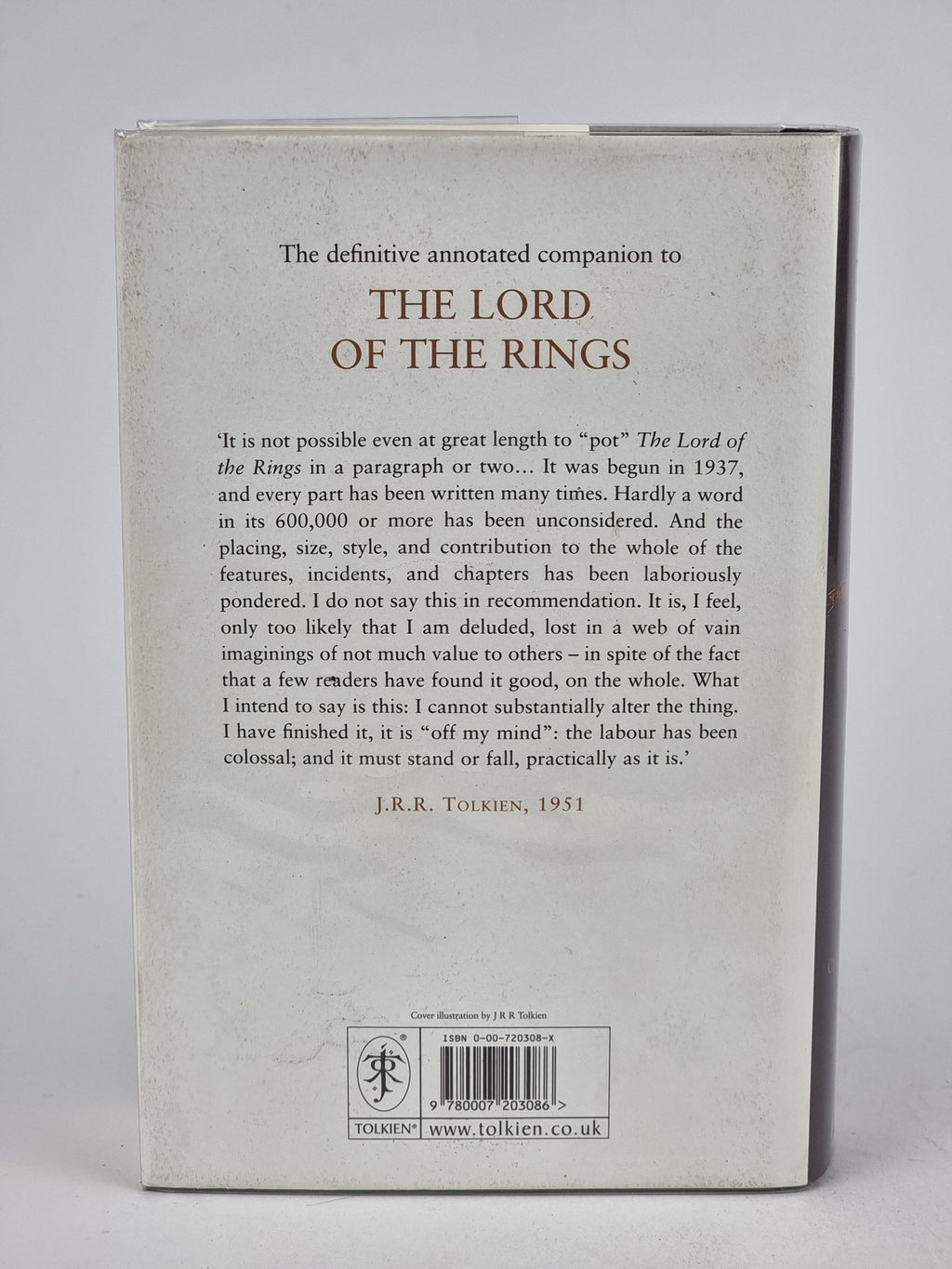 The Lord of the Rings: A Reader's Companion, Waynes G. Hammond & Christina Scull — 1st Edition