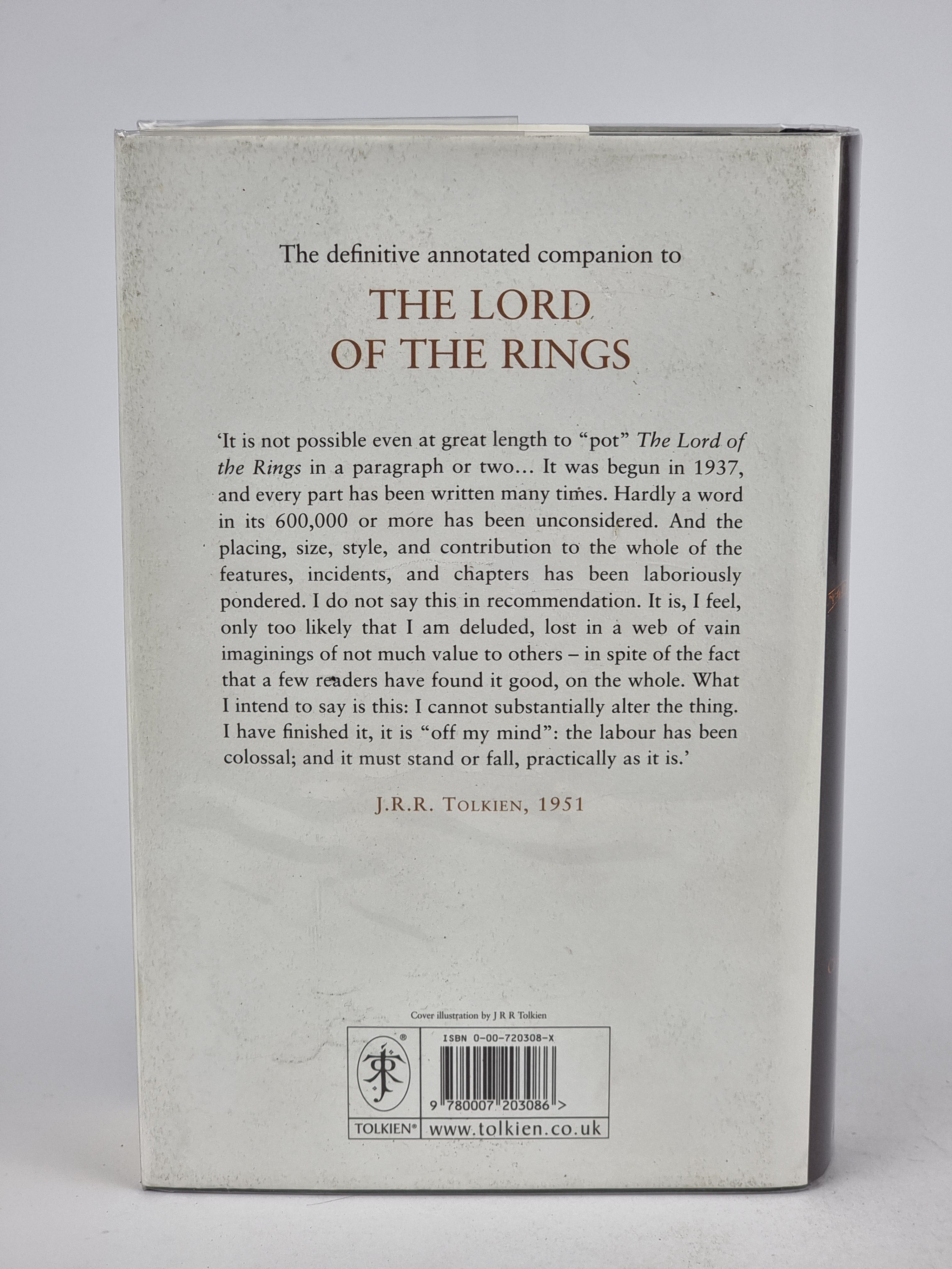 The Lord of the Rings: A Reader's Companion, Waynes G. Hammond & Christina Scull — 1st Edition