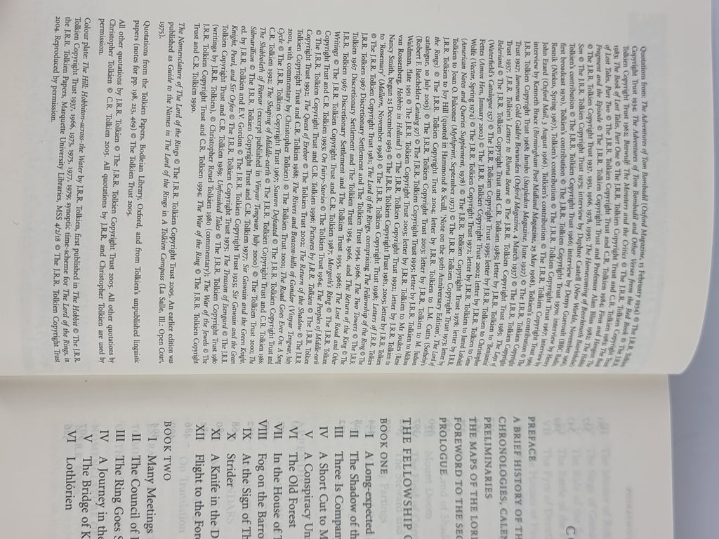The Lord of the Rings: A Reader's Companion, Waynes G. Hammond & Christina Scull — 1st Edition