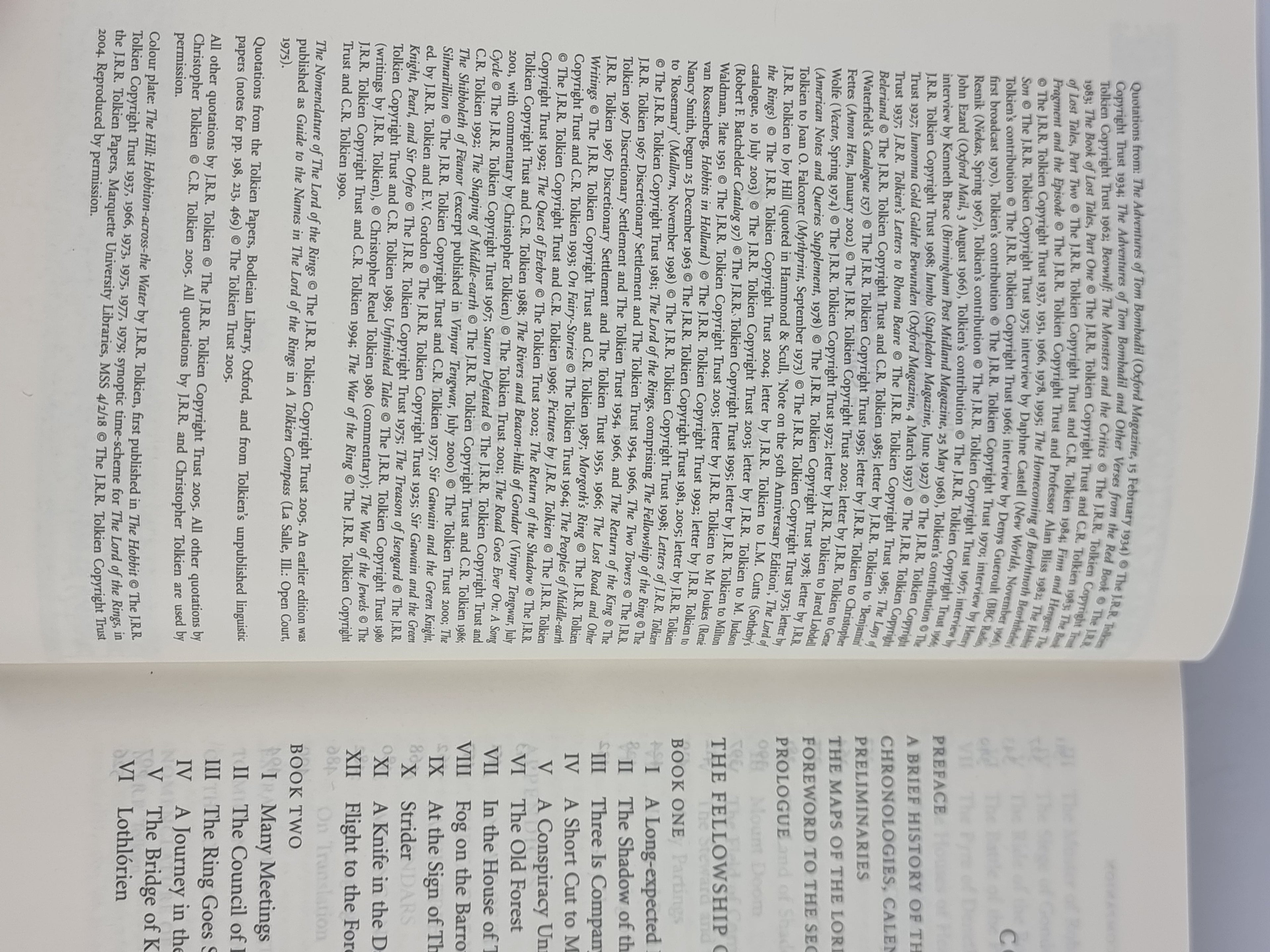 The Lord of the Rings: A Reader's Companion, Waynes G. Hammond & Christina Scull — 1st Edition