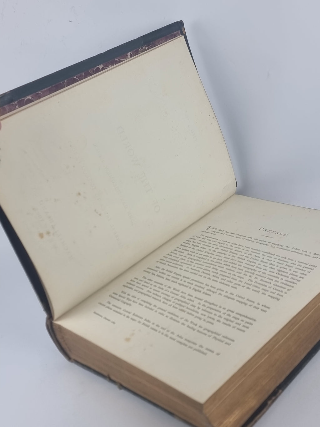 The Library Reference Atlas of the World, John Bartholomew — 1890 Edition