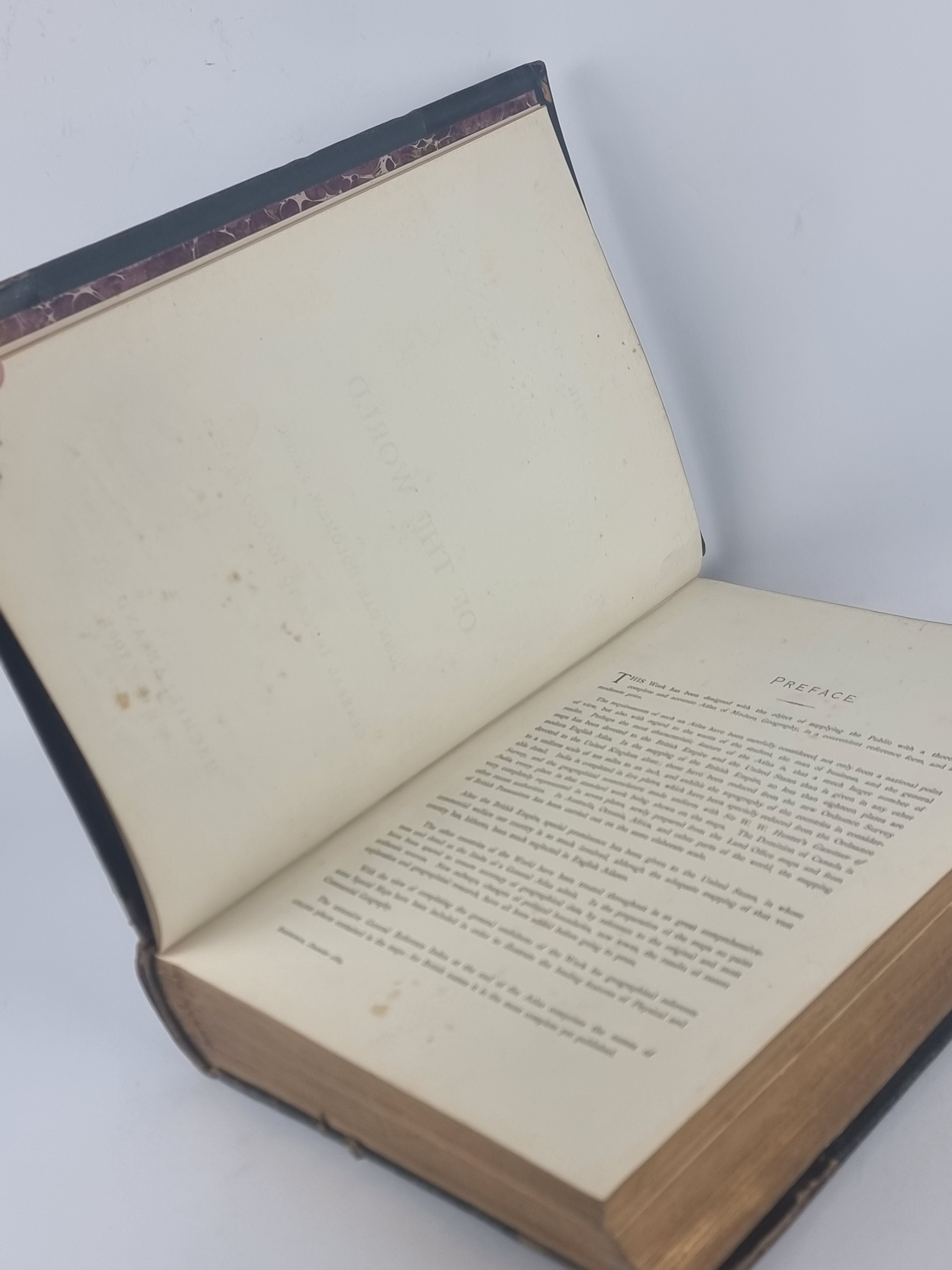 The Library Reference Atlas of the World, John Bartholomew — 1890 Edition