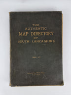 The Authentic Map Directory of South Lancashire, (edited by) James Bain — 1st Ed