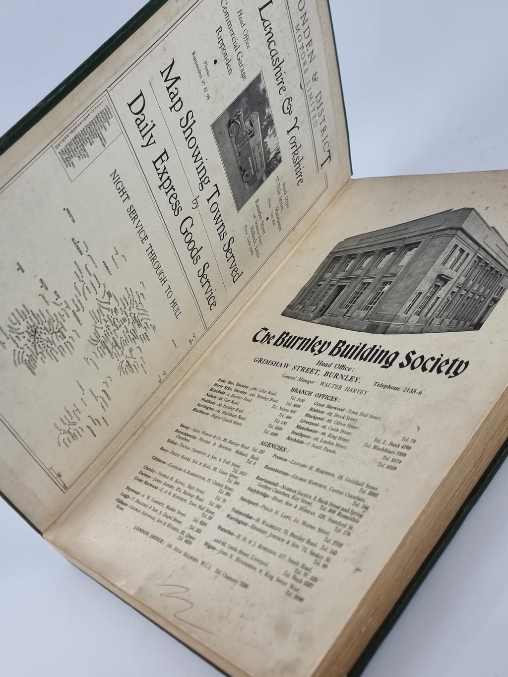 The Authentic Map Directory of South Lancashire, (edited by) James Bain — 1st Ed