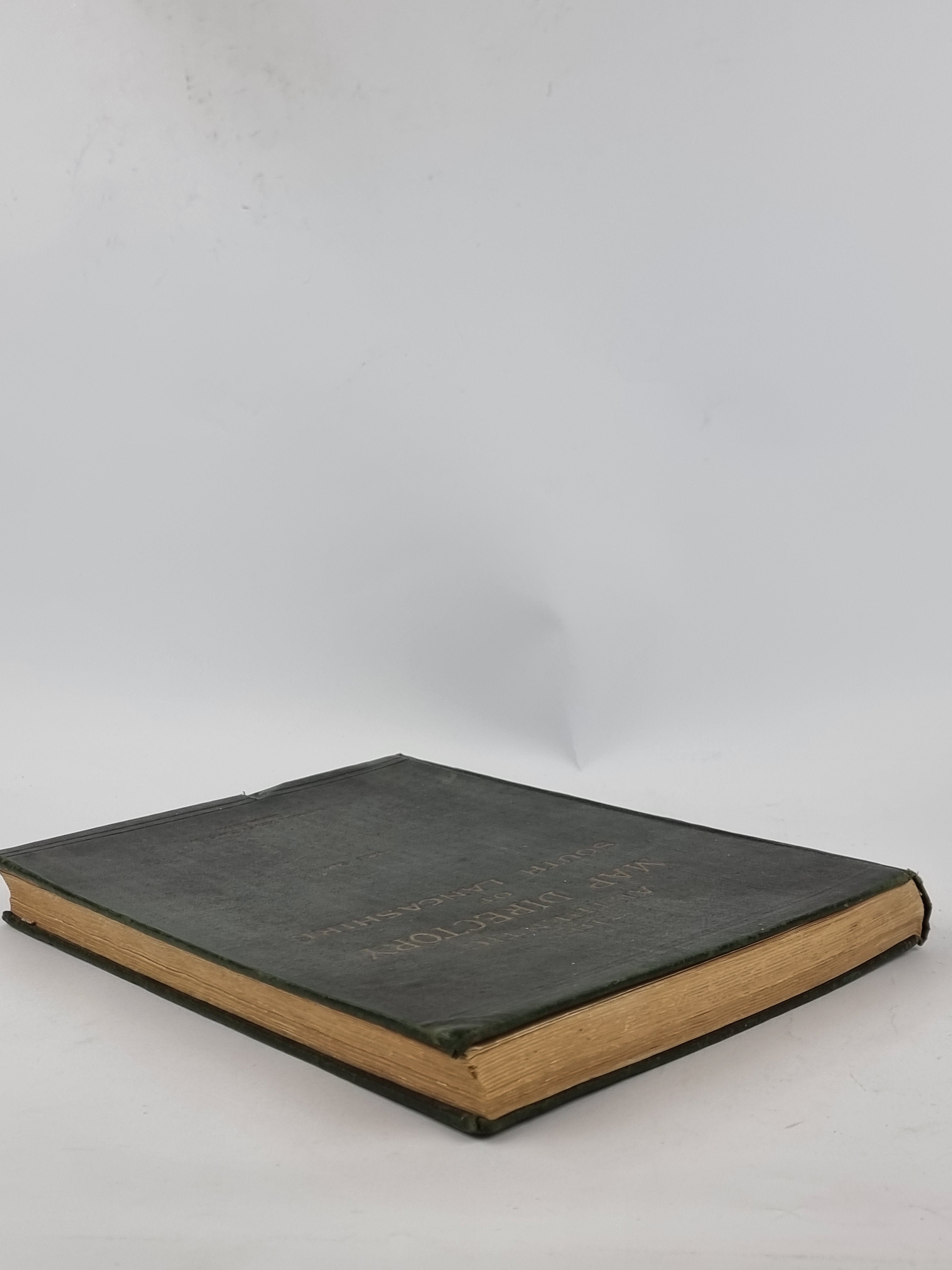 The Authentic Map Directory of South Lancashire, (edited by) James Bain — 1st Ed