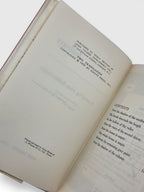 Jealousy, Alain Robbe-Grillet — 1st Edition