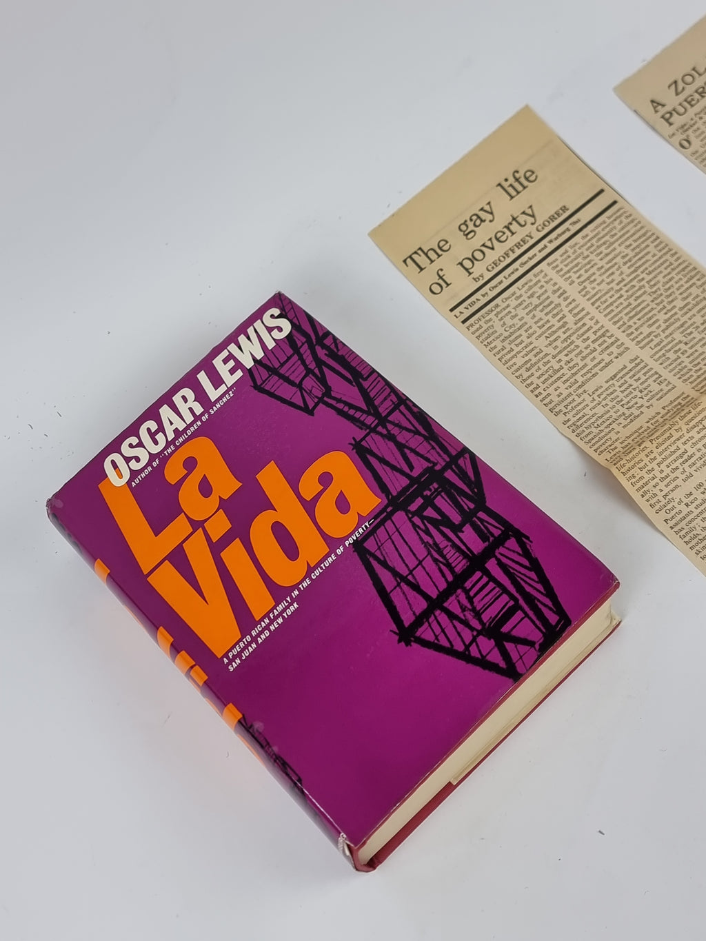 La Vida, Oscar Lewis — 1st Edition