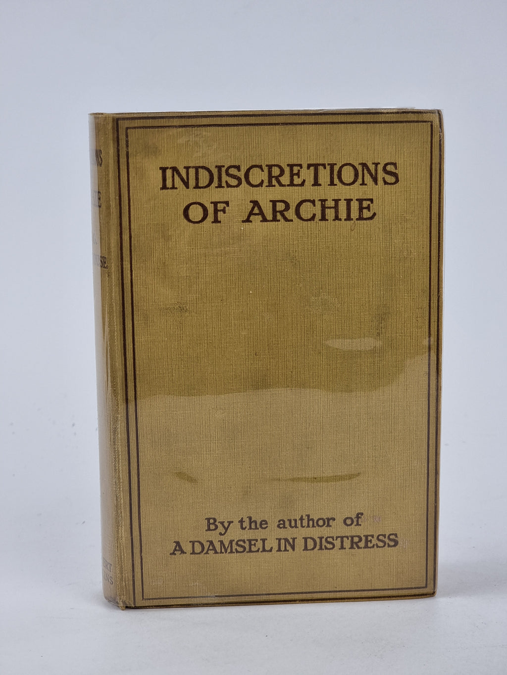 Indiscretions of Archie, P. G. Wodehouse — Popular Edition