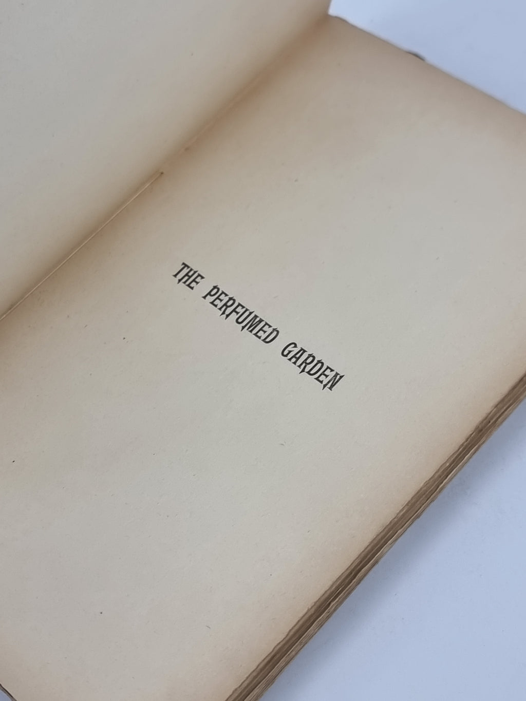 The Perfumed Garden, Sheikh Nefzaoui — 1st Edition