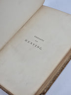 Thoughts Upon Hunting, Peter Beckford — 1st Toovey Edition