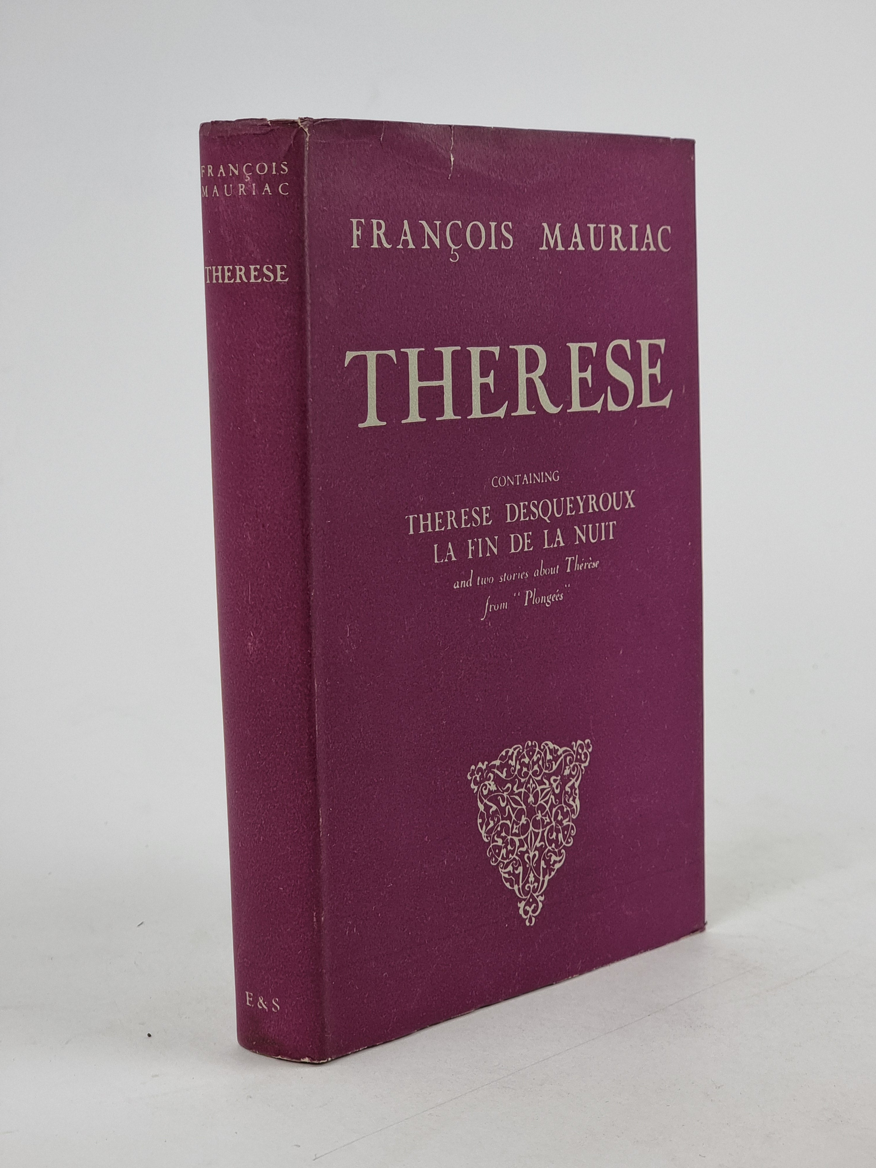 Thérèse, François Mauriac — 1st Edition