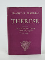 Thérèse, François Mauriac — 1st Edition