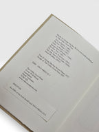 The Fairground Poet, George Mackay Brown — 1st Edition, Limited