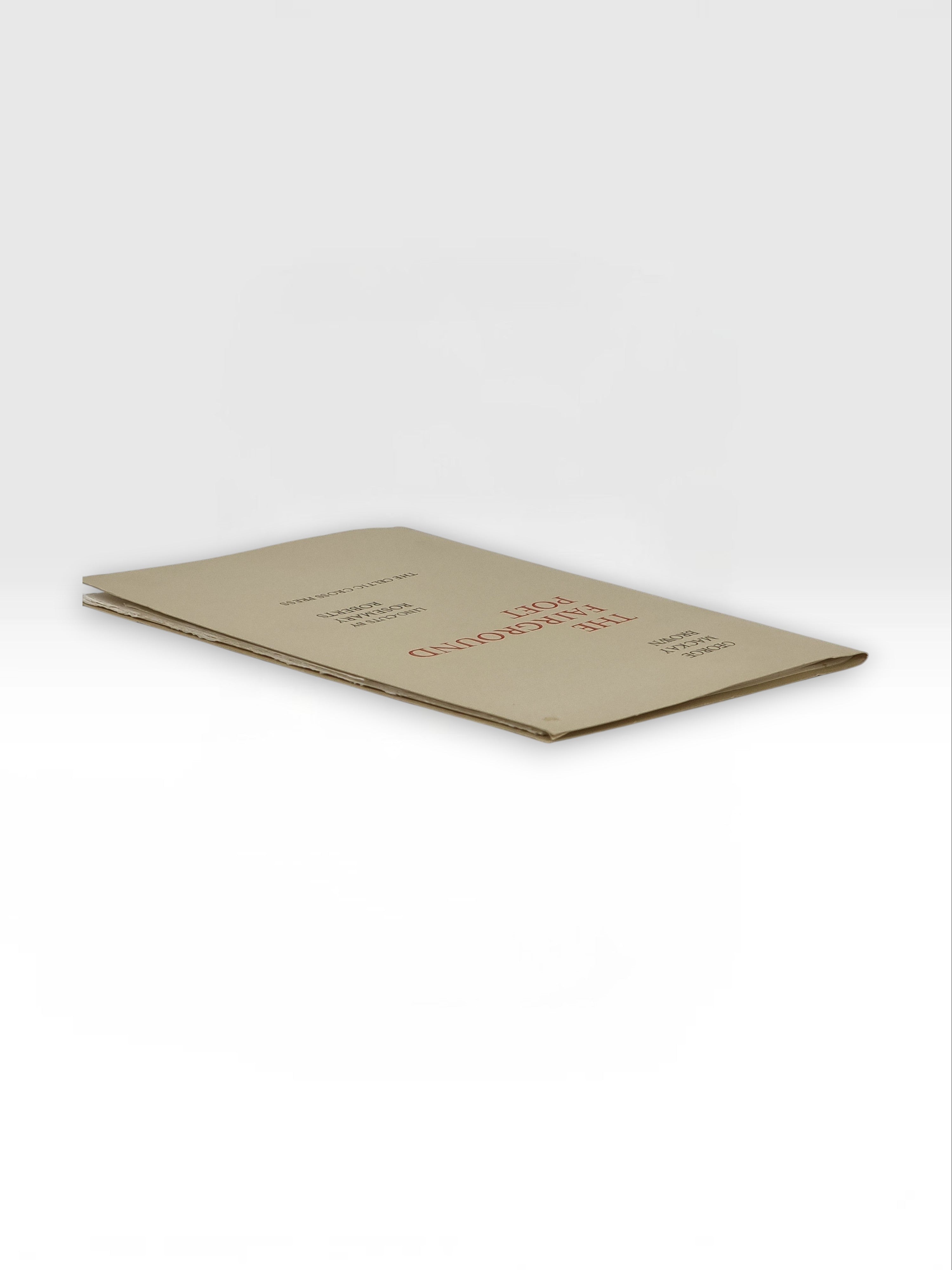 The Fairground Poet, George Mackay Brown — 1st Edition, Limited