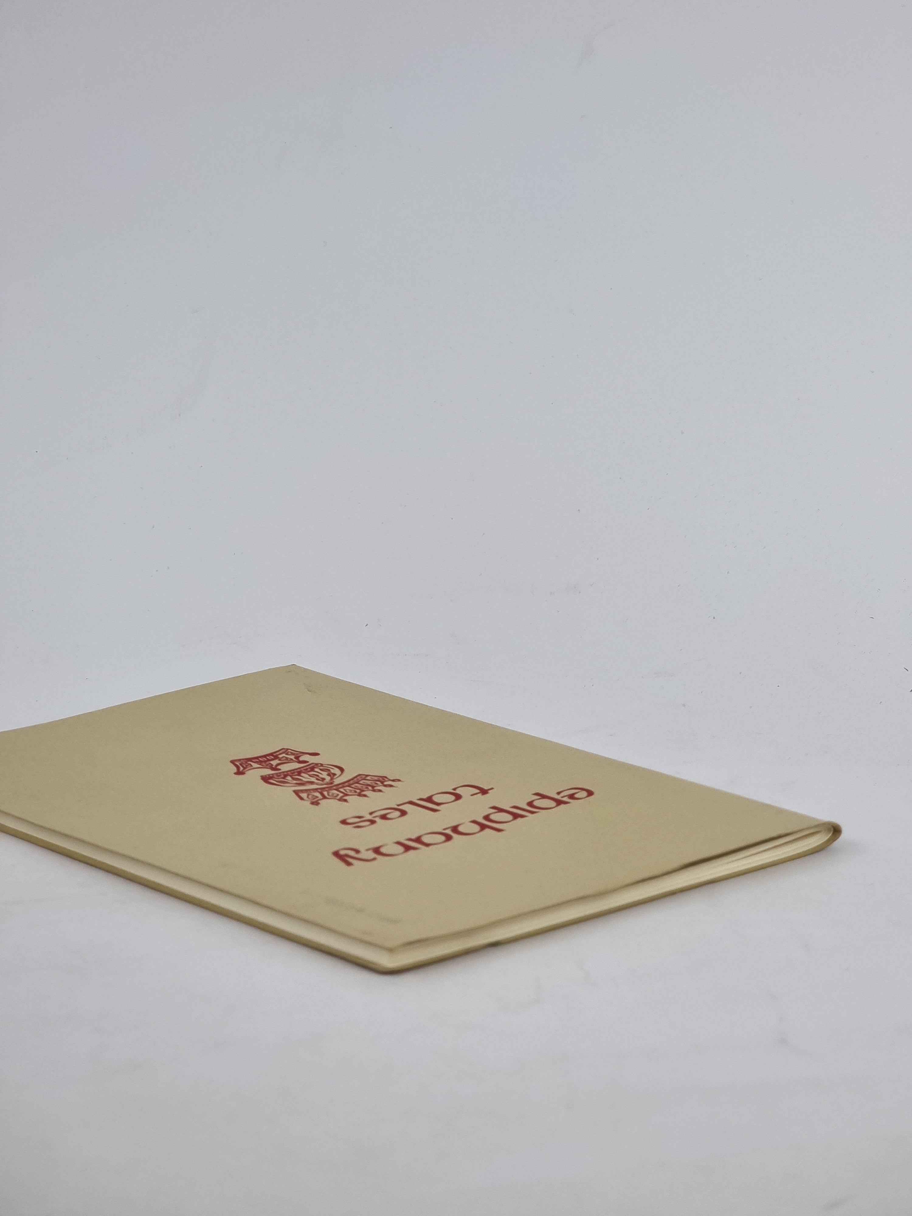 Epiphany Tales, George Mackay Brown — 1st Edition