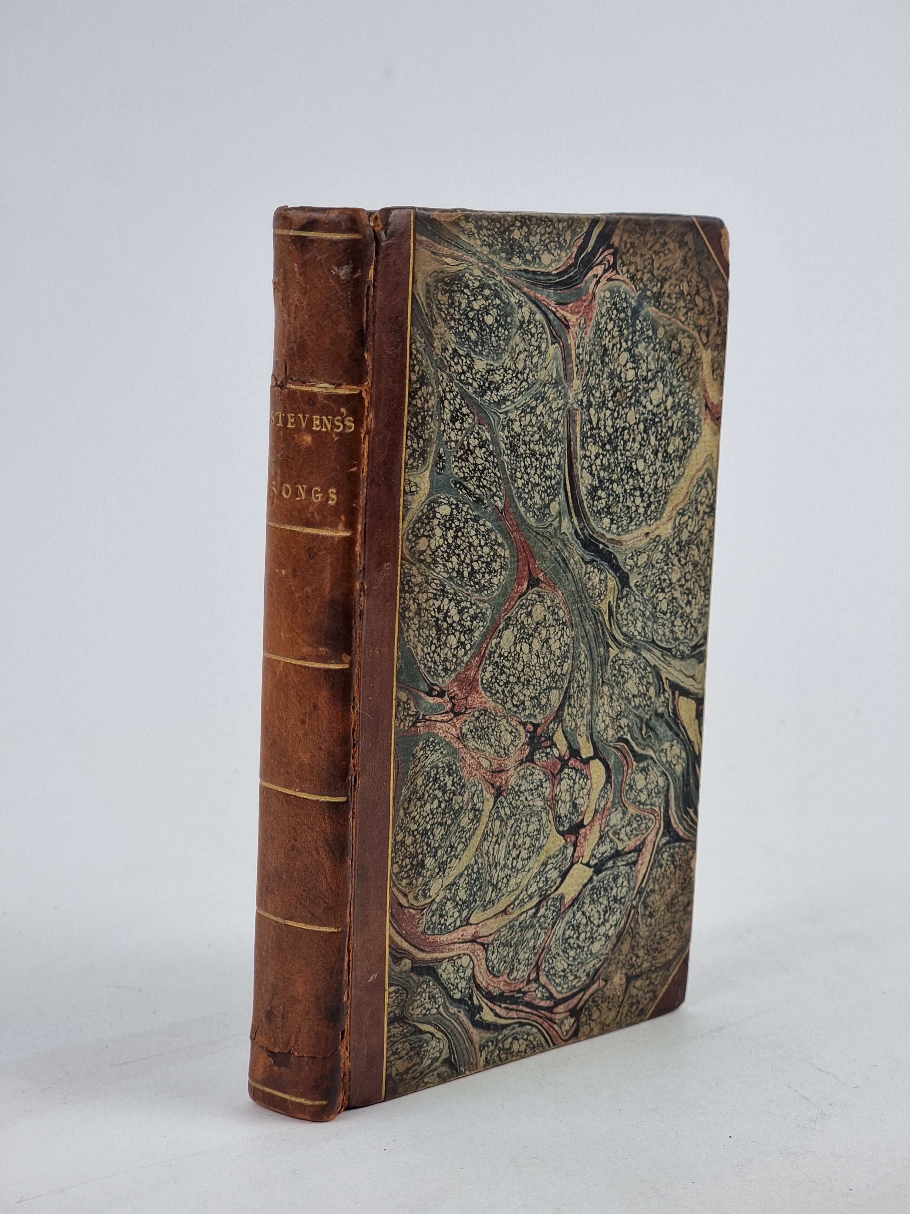 Songs, Comic, and Satyrical, George Alexander Stevens — 1st Edition