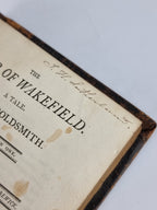 The Vicar of Wakefield. A Tale., Dr. Oliver Goldsmith — 1st Edition Thus