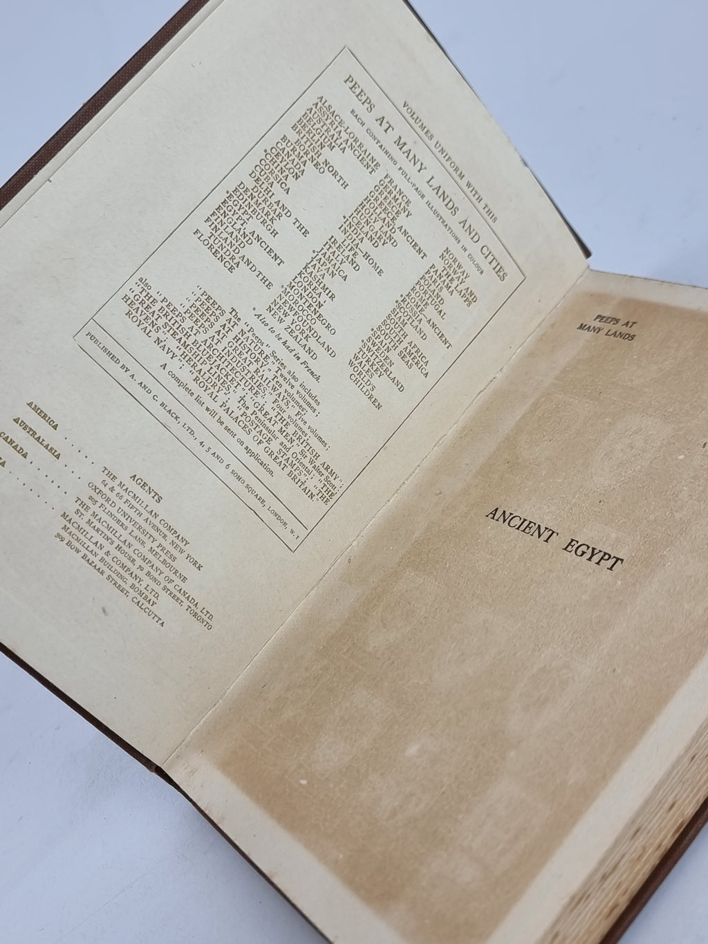 Peeps at Many Lands: Ancient Egypt, Rev. James Baikie — 1916 Reprint Edition