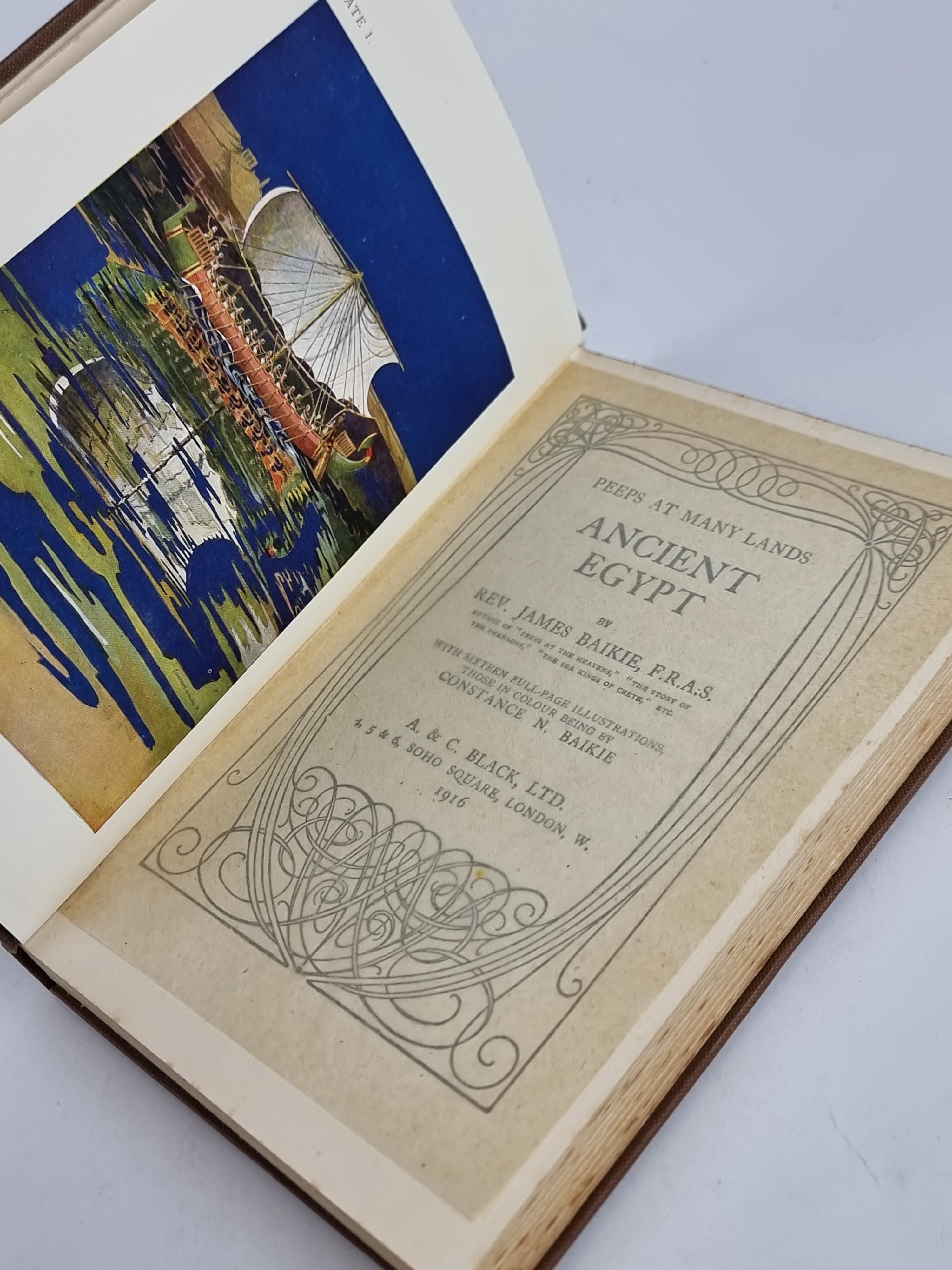 Peeps at Many Lands: Ancient Egypt, Rev. James Baikie — 1916 Reprint Edition