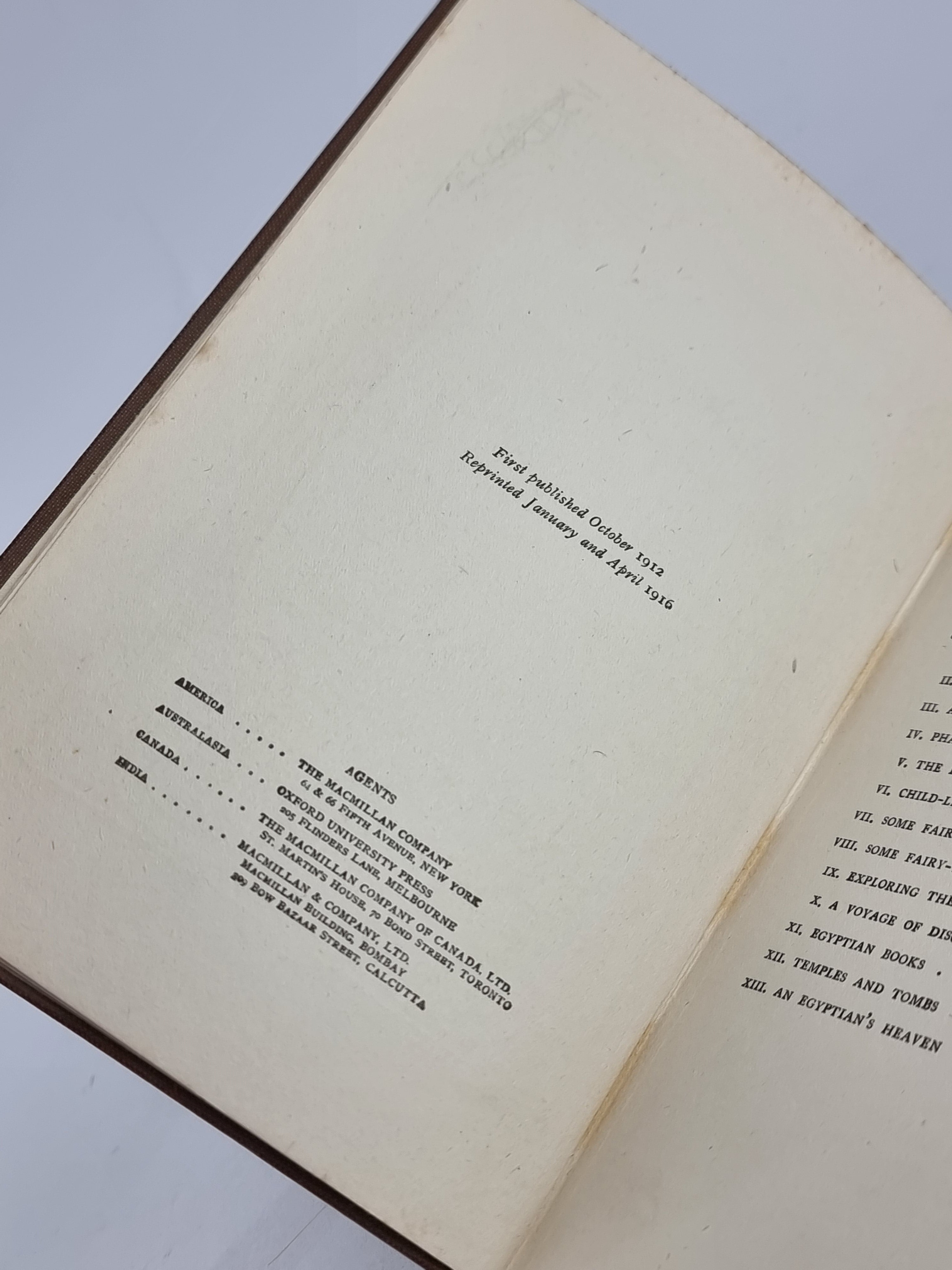 Peeps at Many Lands: Ancient Egypt, Rev. James Baikie — 1916 Reprint Edition